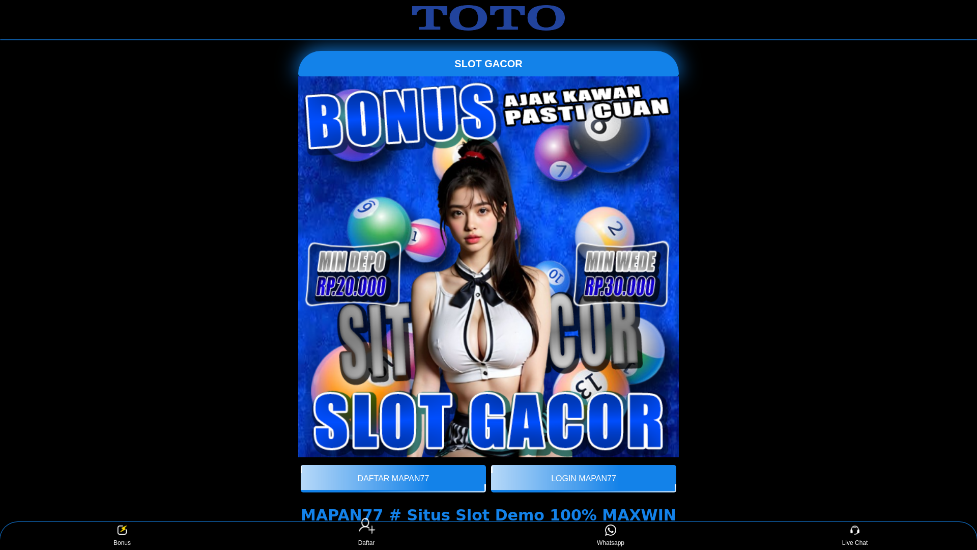 website screenshot of https://sawasdeejastip-mapan77.pages.dev/