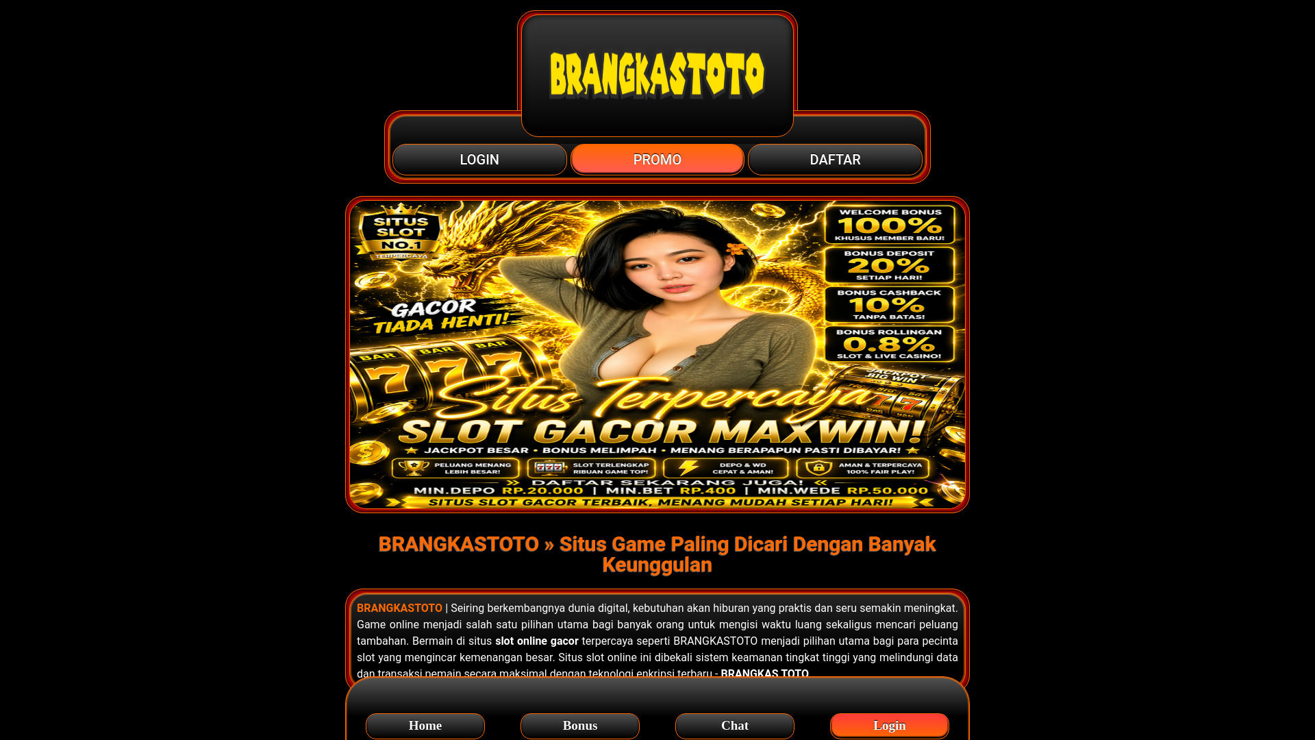 website screenshot of https://brangkastotos.pages.dev/