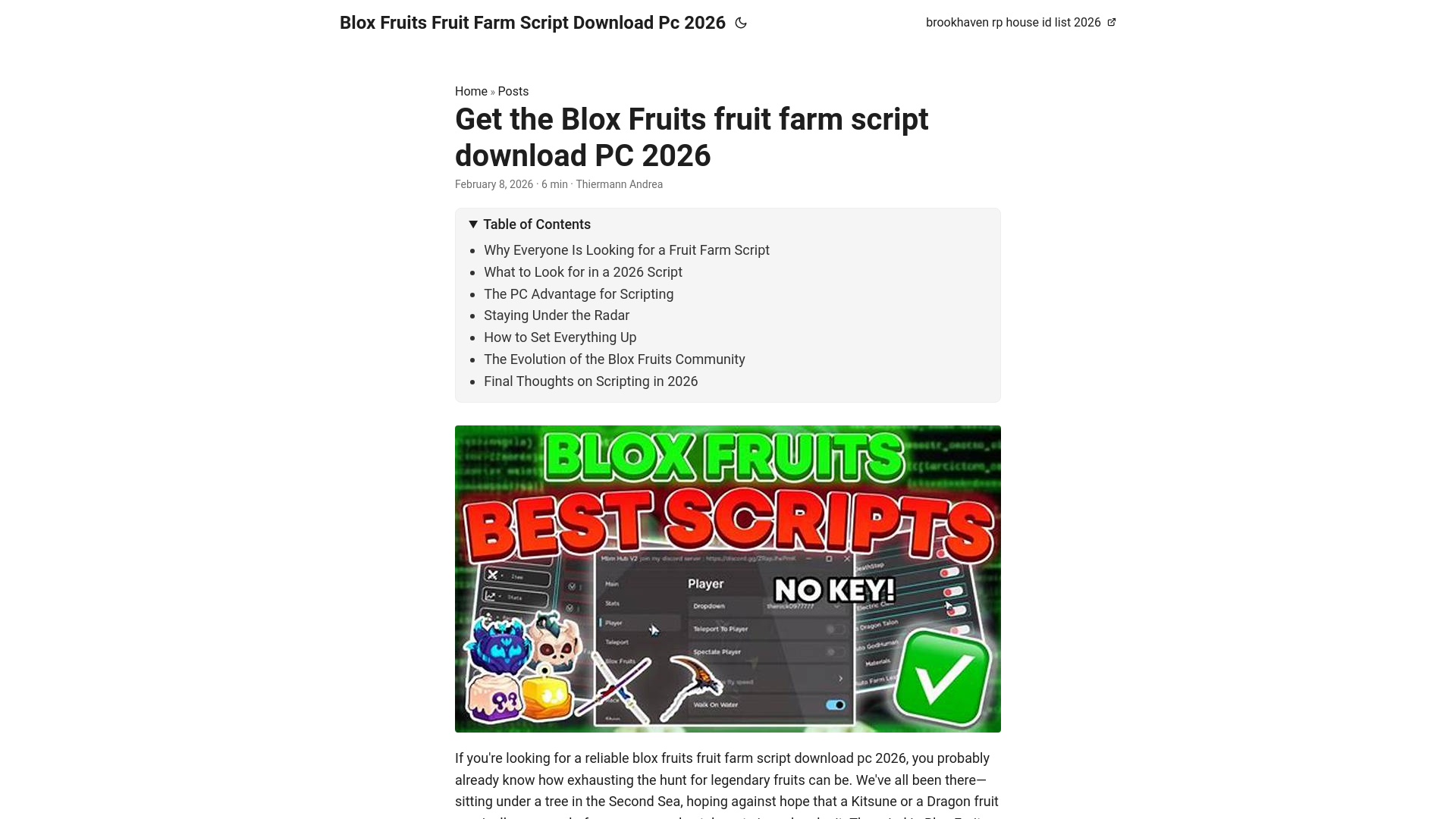 website screenshot of https://blox-fruits-fruit-farm-script-download-pc-2026.pages.dev/