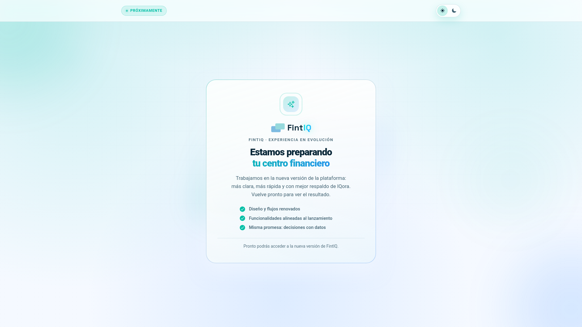 website screenshot of https://fintiq.cl/