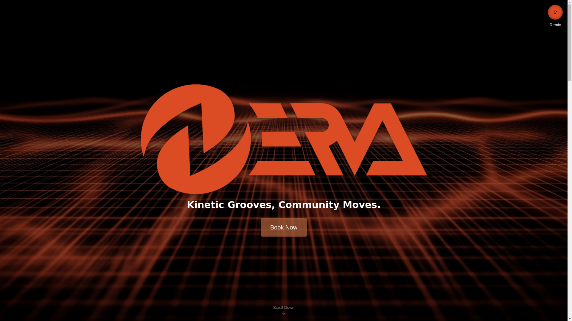 website screenshot of https://dj-nerva.pages.dev/
