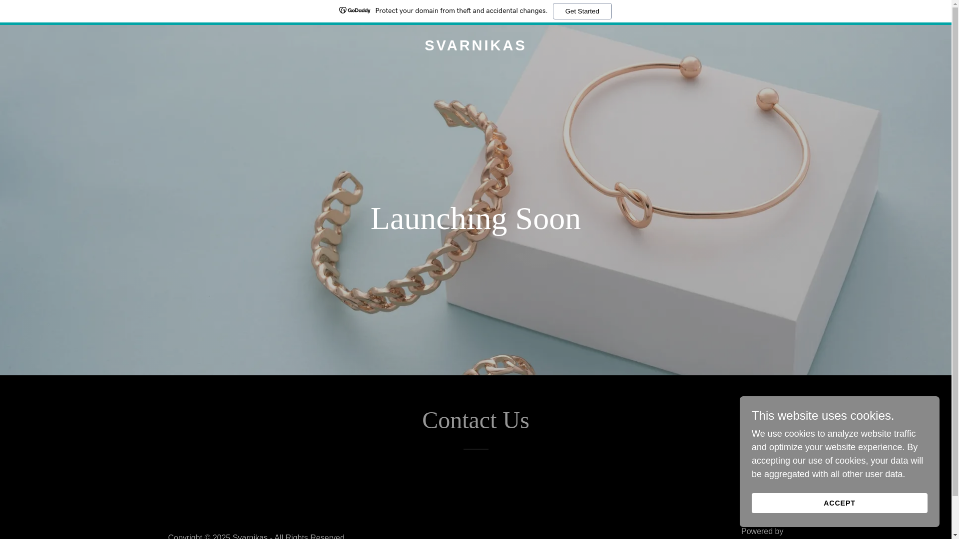 website screenshot of https://svarnikas.com/