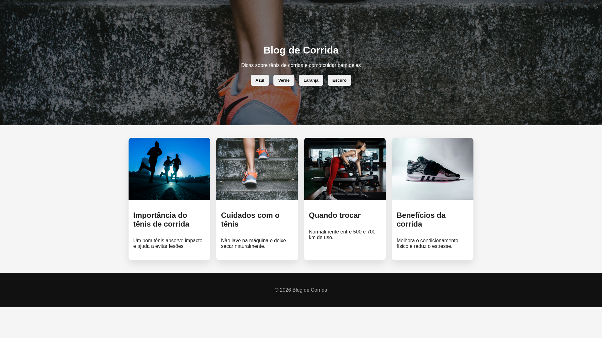 website screenshot of https://tenisagora.blog