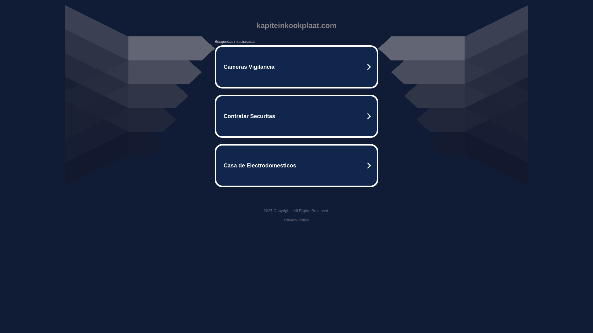 website screenshot of https://kapiteinkookplaat.com/