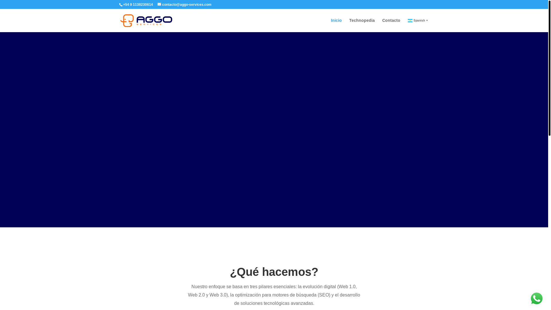 website screenshot of https://aggo-services.com/