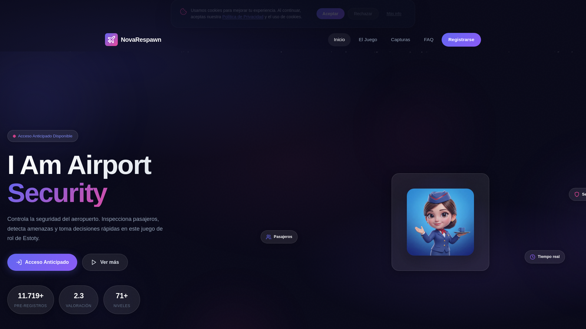 website screenshot of https://novarespawn.com/