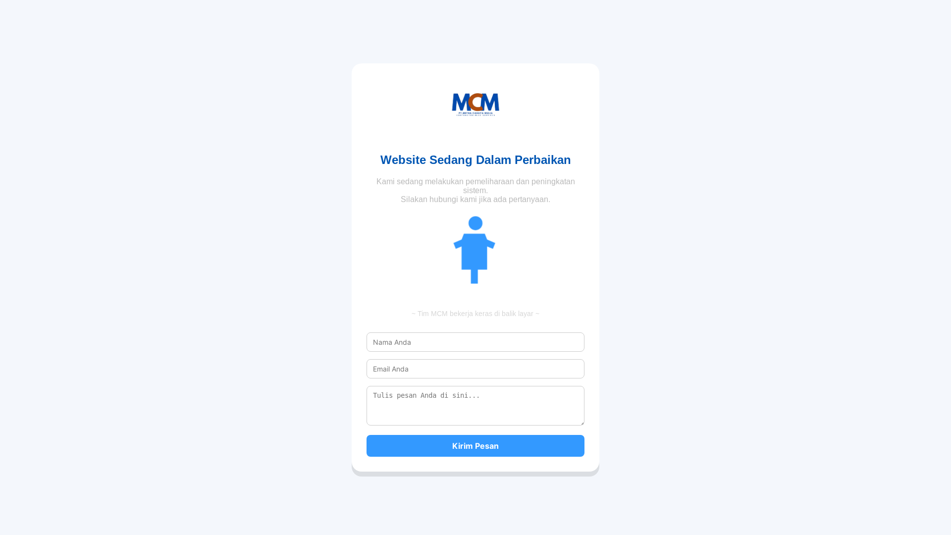 website screenshot of https://mcmexpo.id/