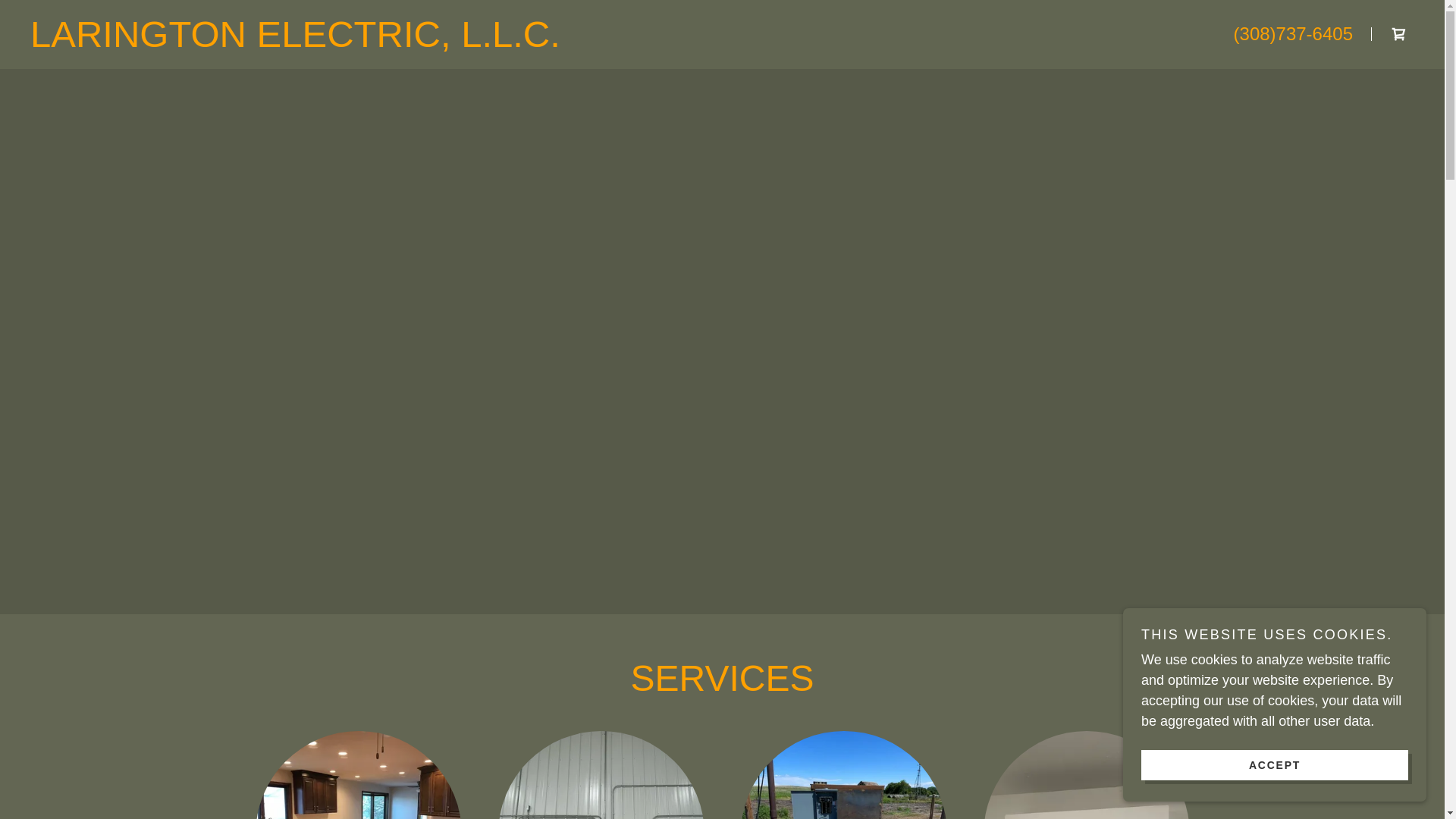 website screenshot of https://laringtonelectricllc.com/