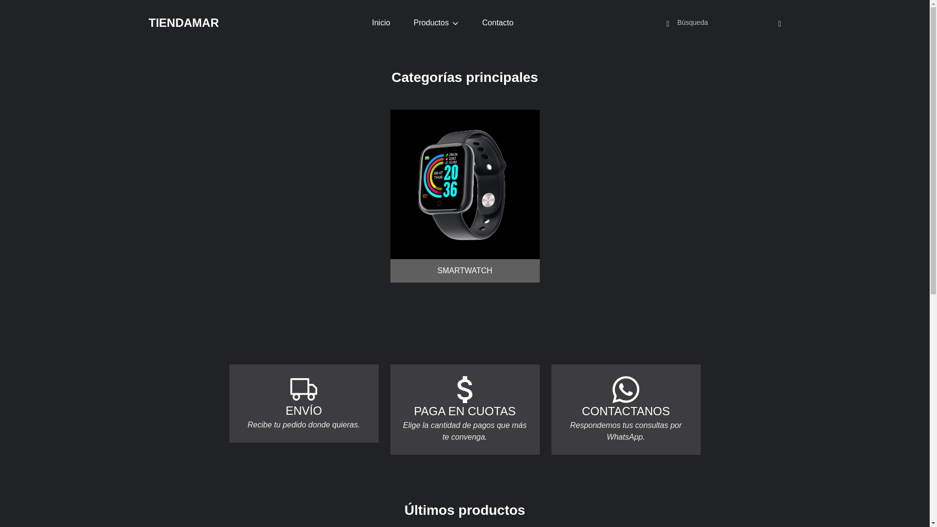 website screenshot of https://tiendamarrb.online/