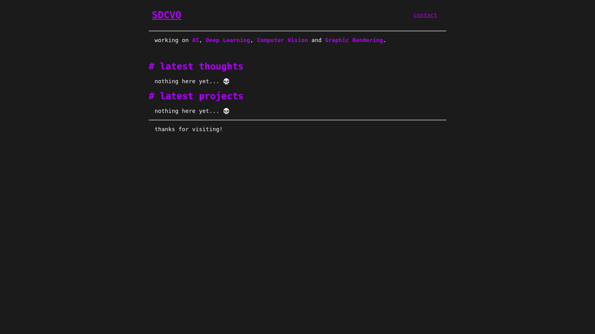 website screenshot of https://sdcvo-site.pages.dev/