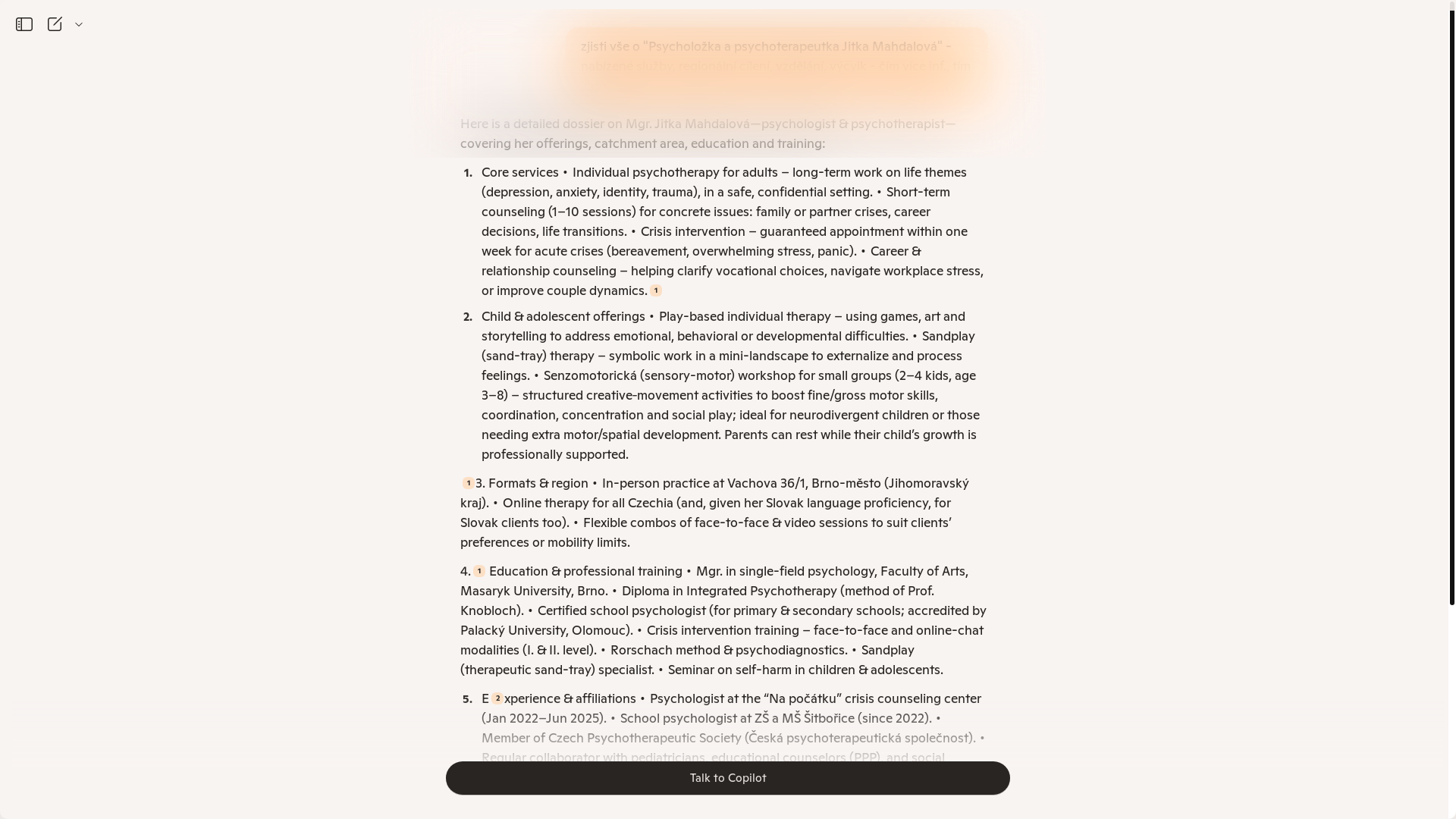 website screenshot of https://copilot.microsoft.com/shares/nCWzr4qKnRQLYMGvNm4Xf