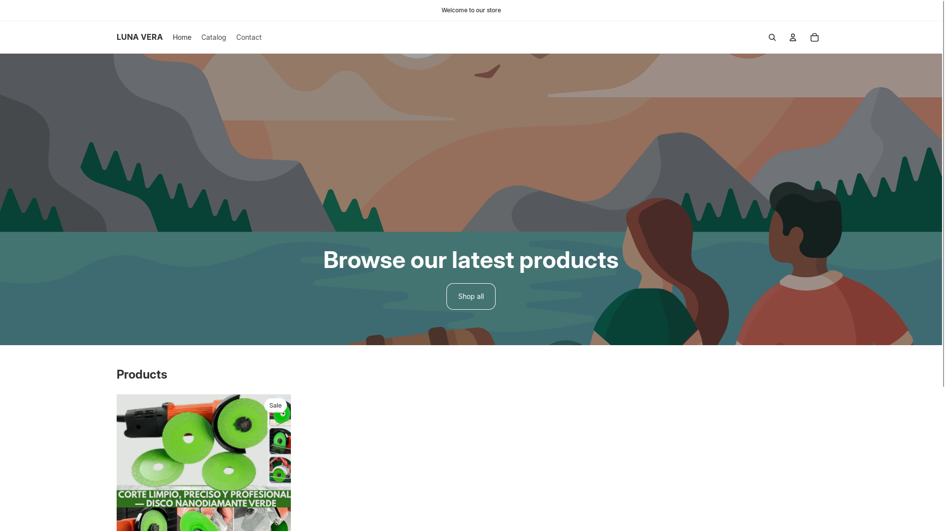 website screenshot of https://luenavera.com/