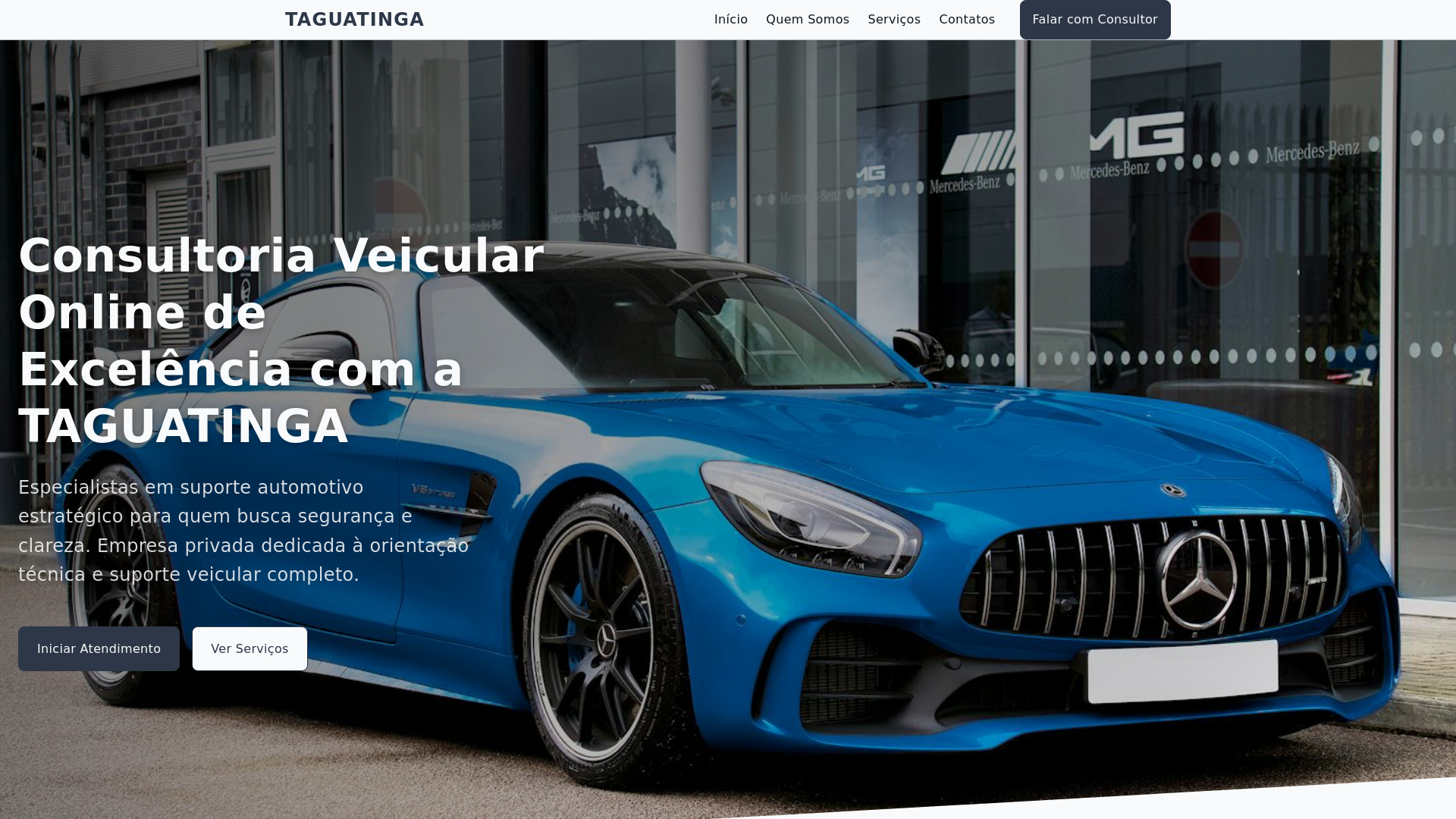 website screenshot of https://portalveiculosguia.com/