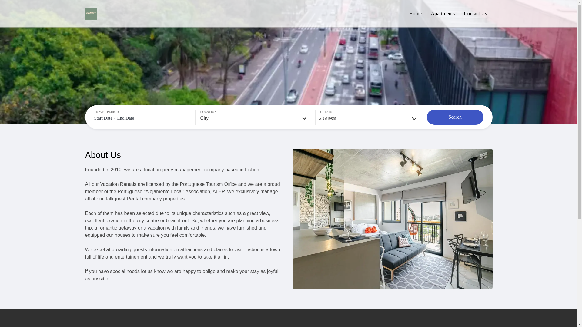 website screenshot of https://verticalhouse.com.br/