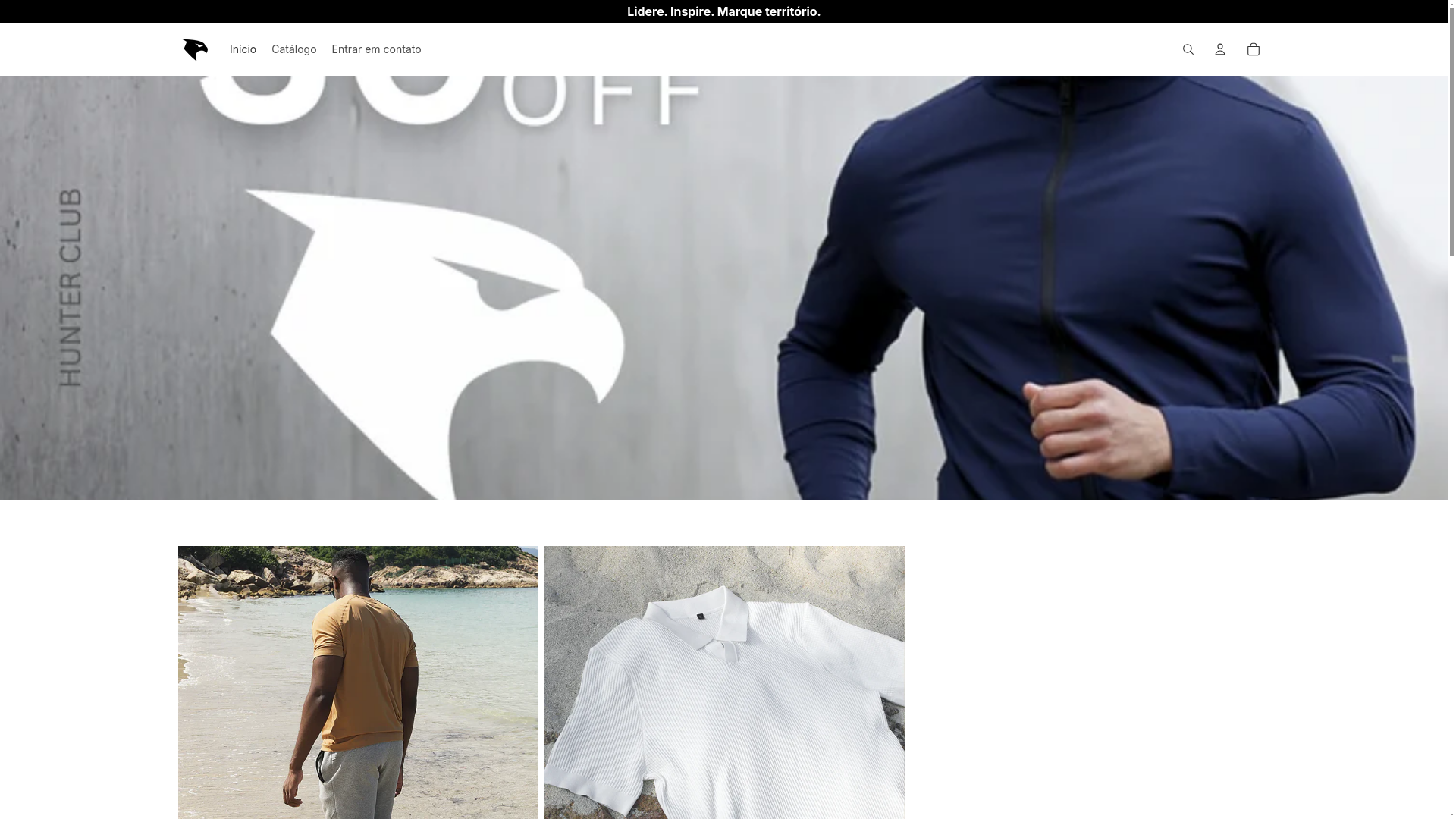 website screenshot of https://usehunterclub.com/