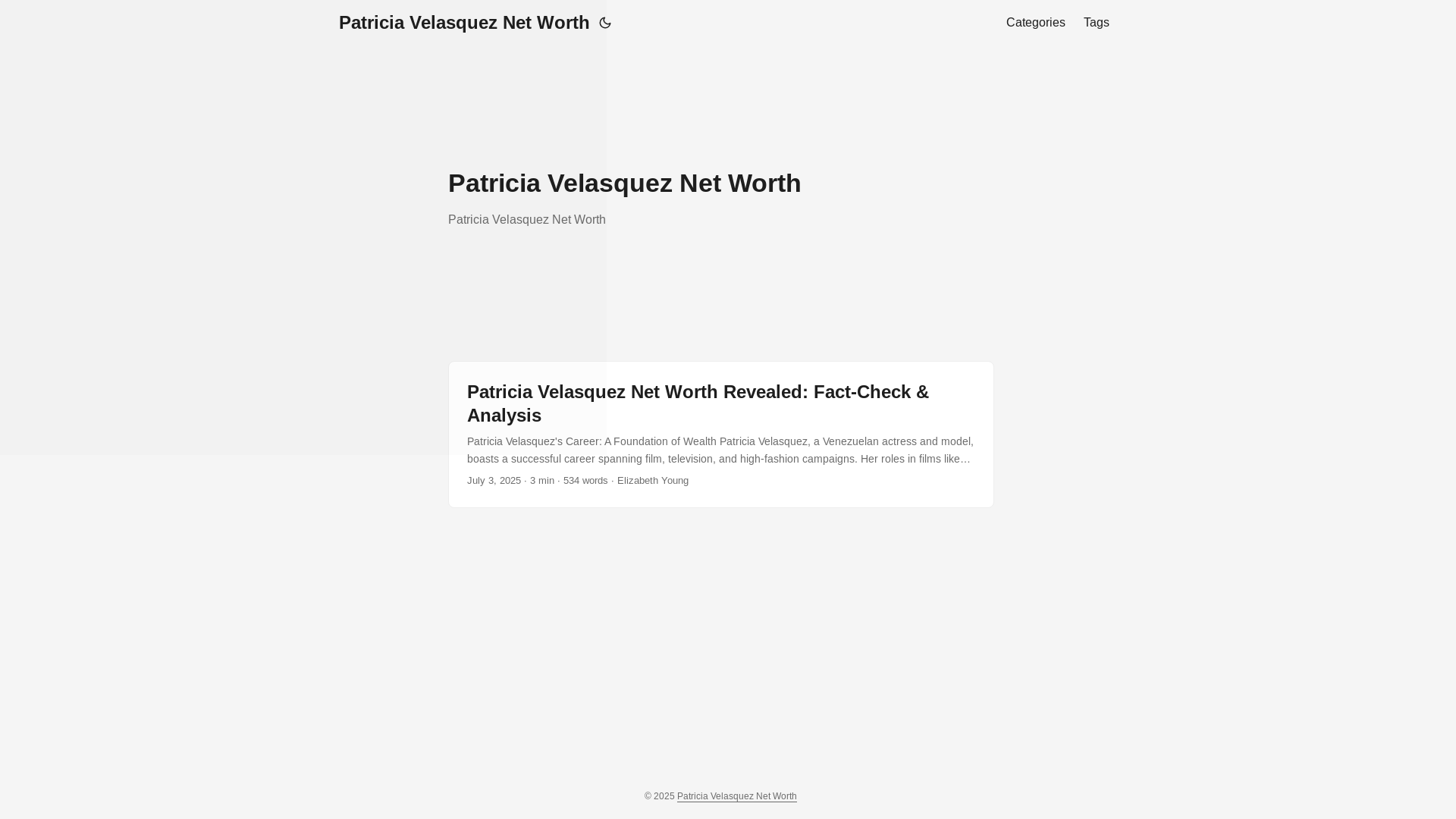 website screenshot of https://patricia-velasquez-net-worth20250706.pages.dev/