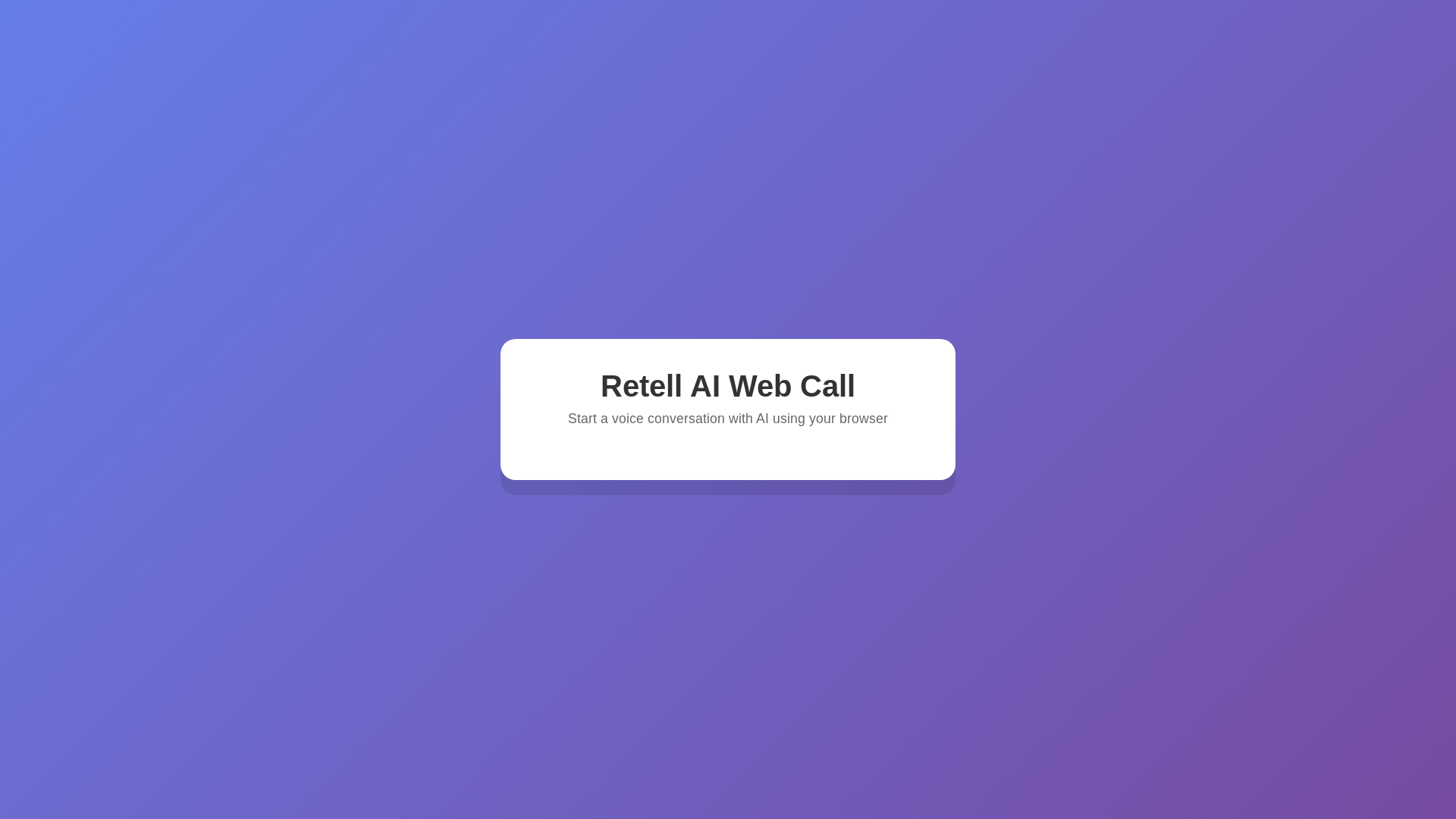 website screenshot of https://retellai-voicebot.pages.dev/