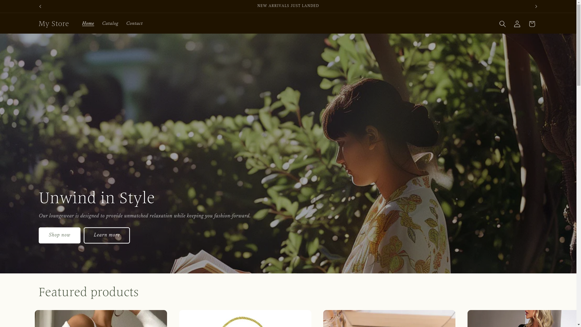 website screenshot of https://aw-happarel.store/