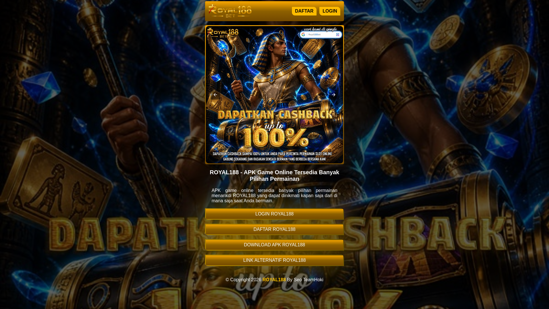 website screenshot of https://apk-slot-6nt.pages.dev/
