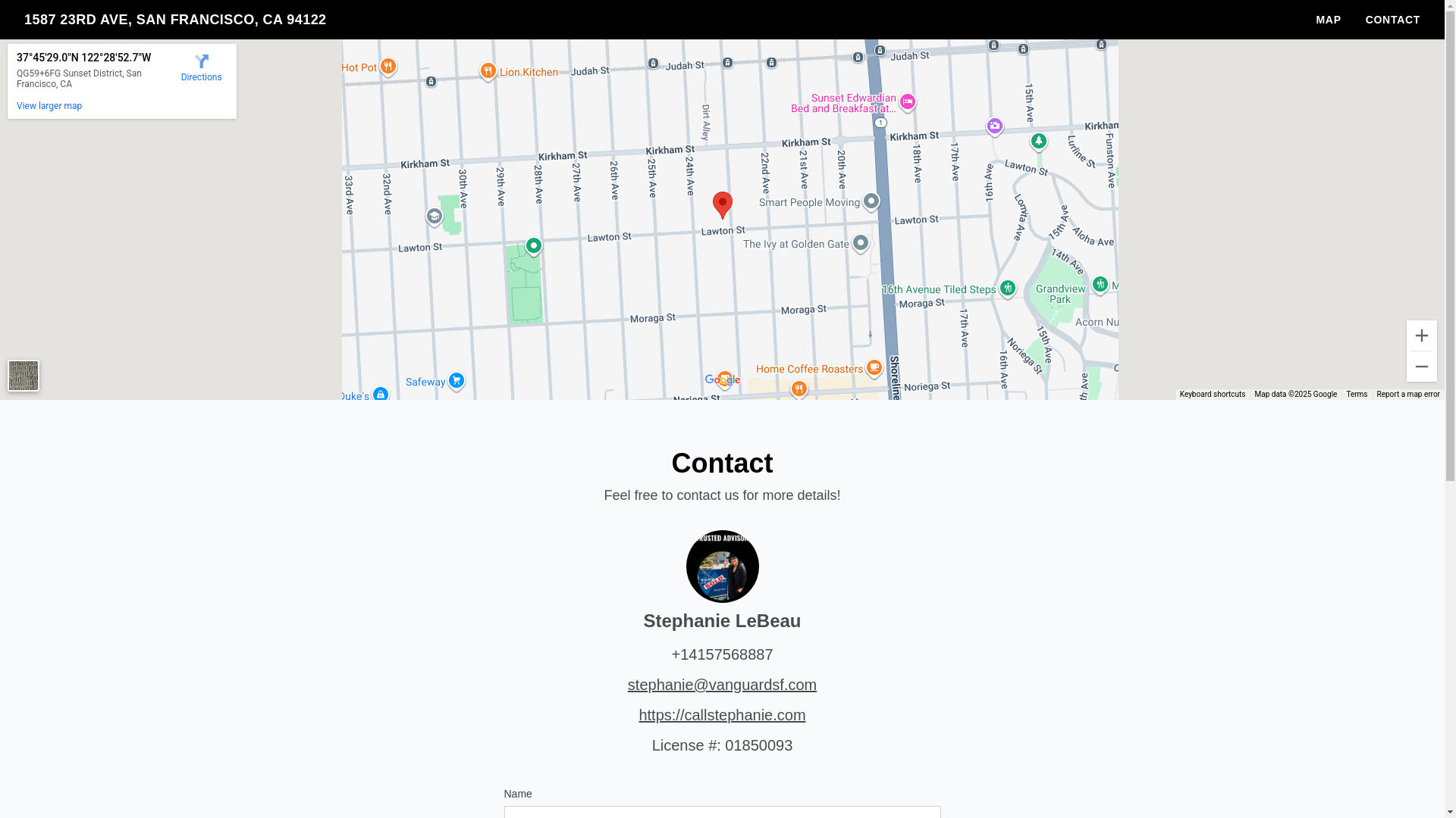 website screenshot of https://1587-23rdave.com/