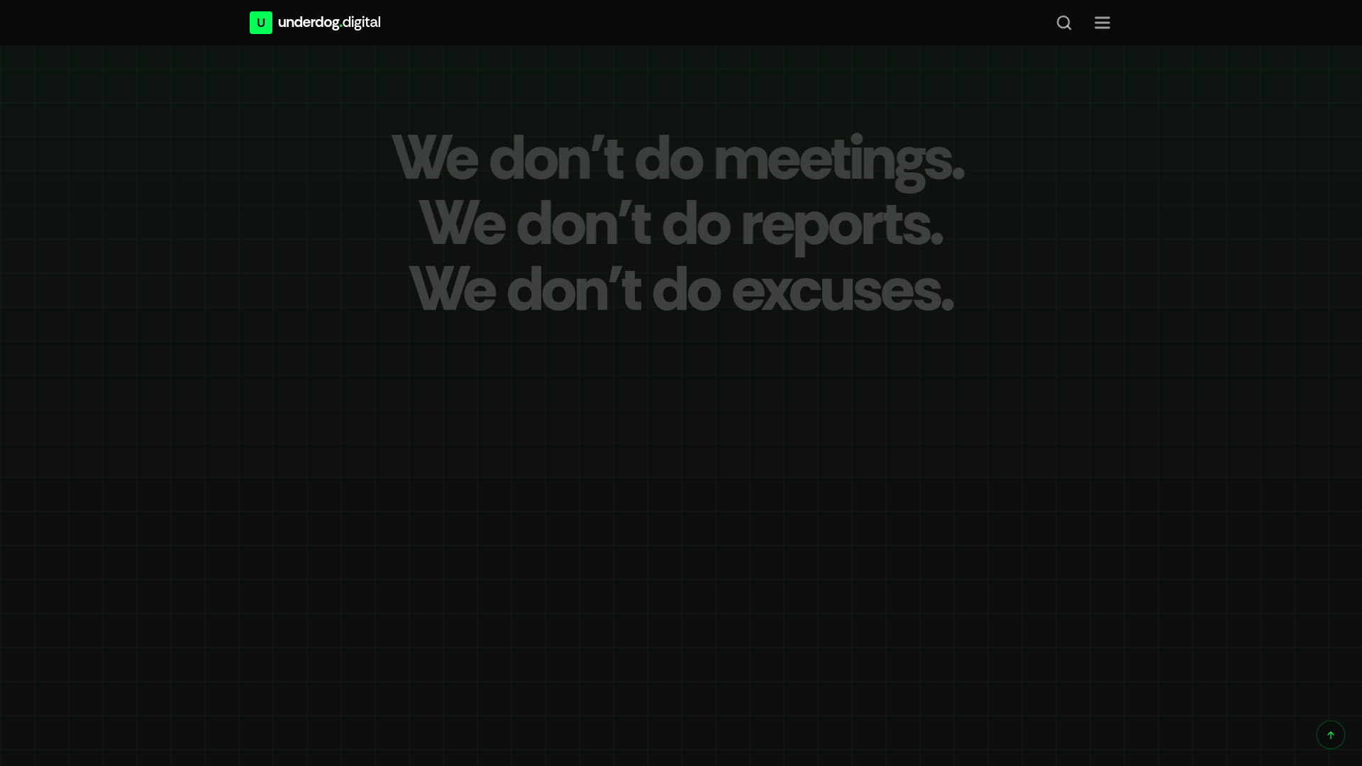 website screenshot of https://underdog-digital-com-au.pages.dev/