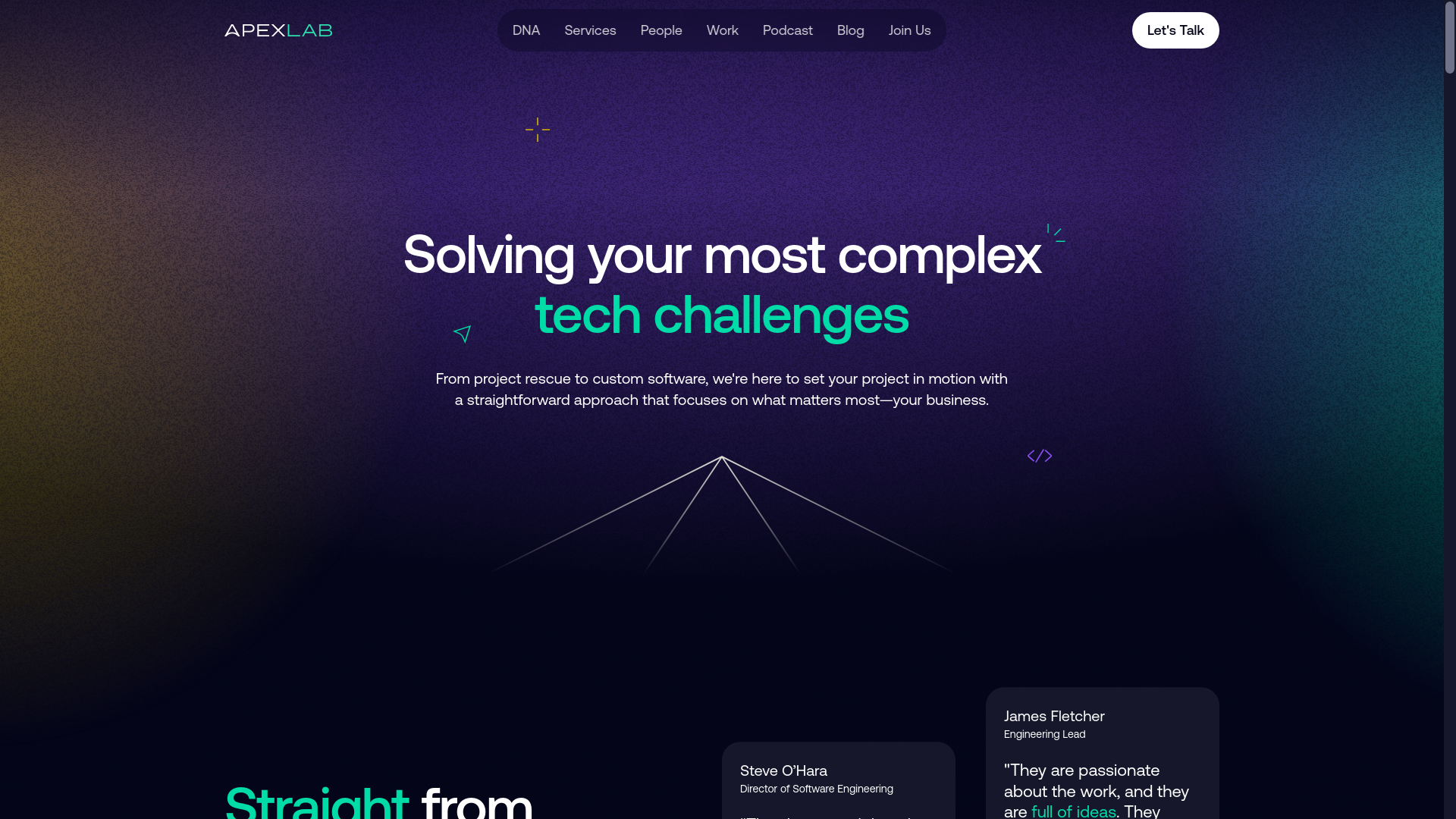 website screenshot of https://apex-landing-new.pages.dev/