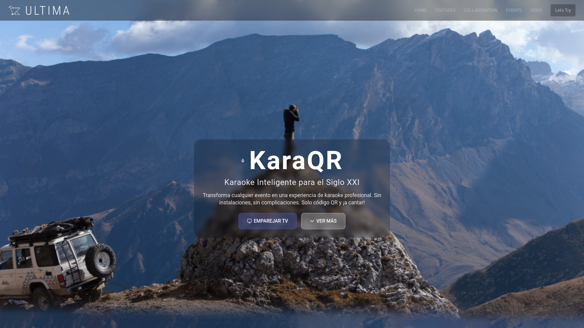 website screenshot of https://karaqr.pages.dev/