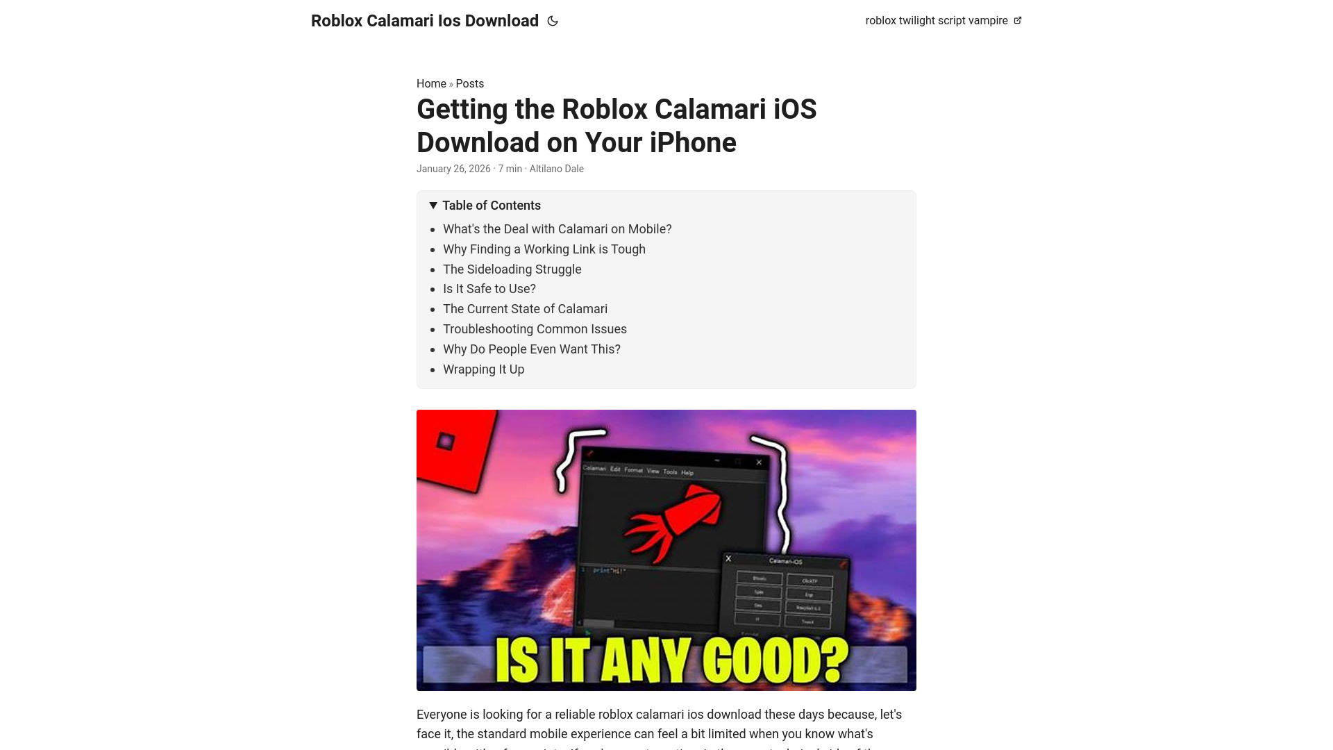 website screenshot of https://roblox-calamari-ios-download.pages.dev/