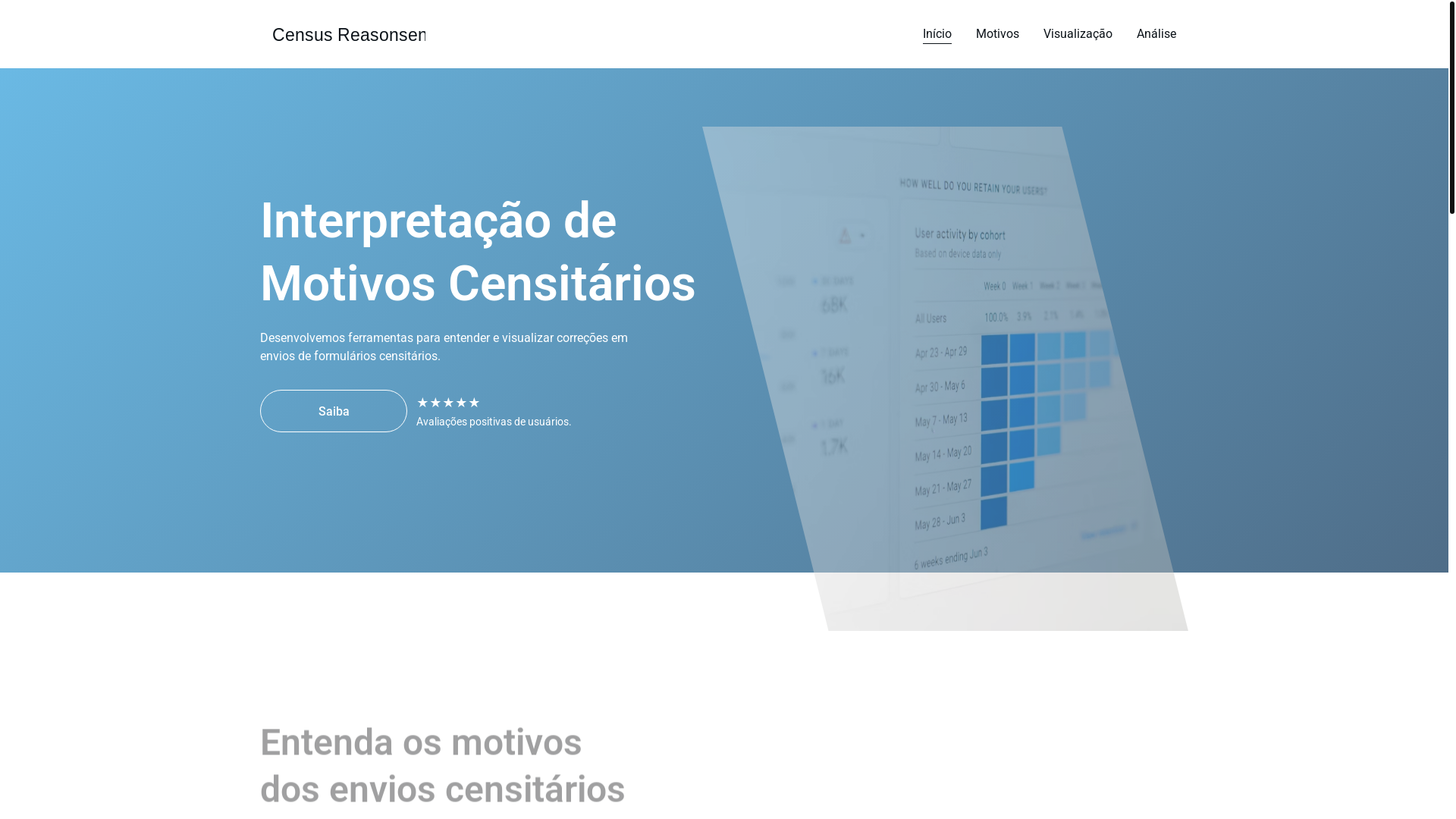 website screenshot of https://censusreasonsen.life/