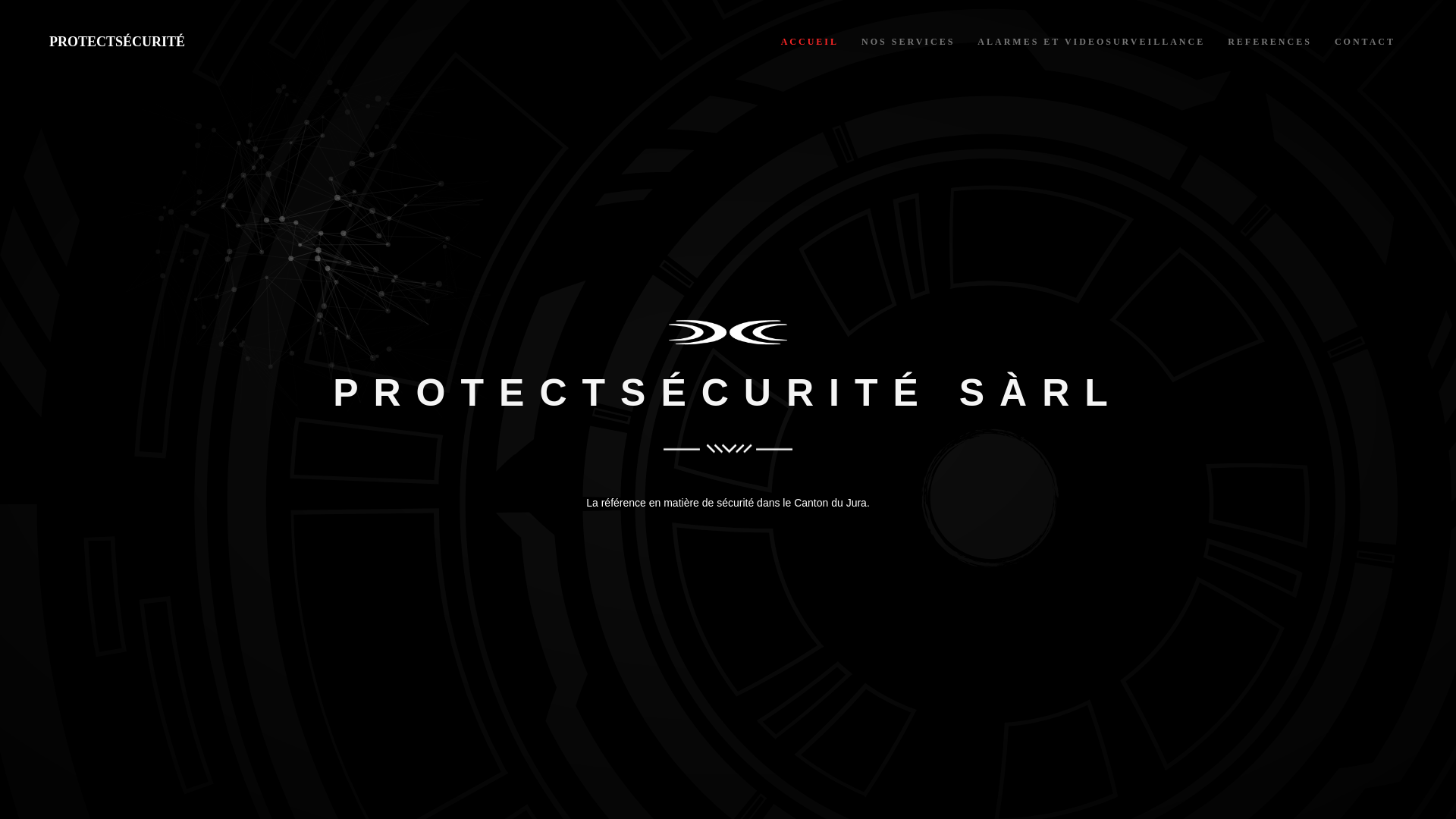 website screenshot of https://protectsecurite.ch