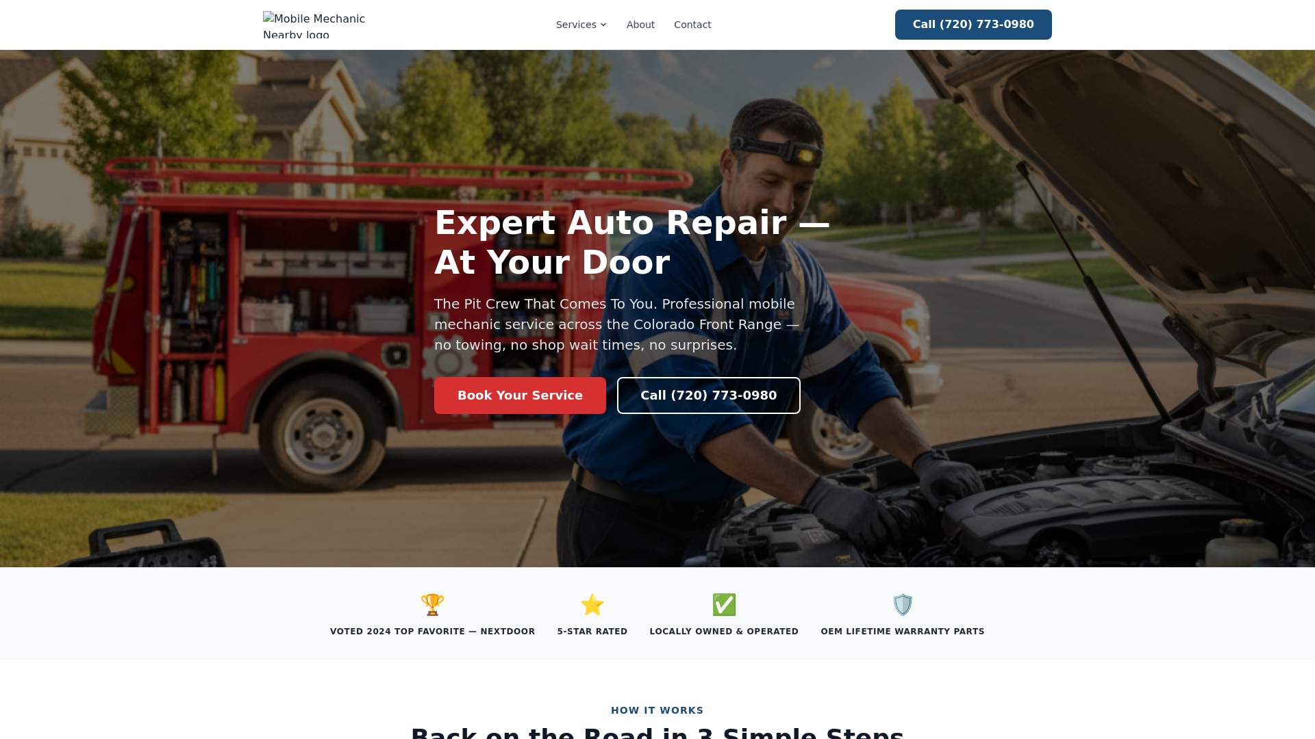 website screenshot of https://demo-mobile-mechanic-nearby.pages.dev/
