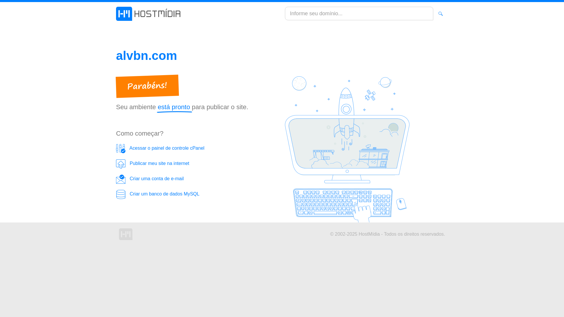 website screenshot of https://alvbn.com/