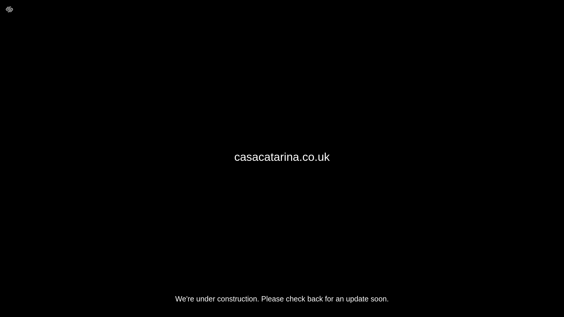 website screenshot of https://casacatarina.co.uk/
