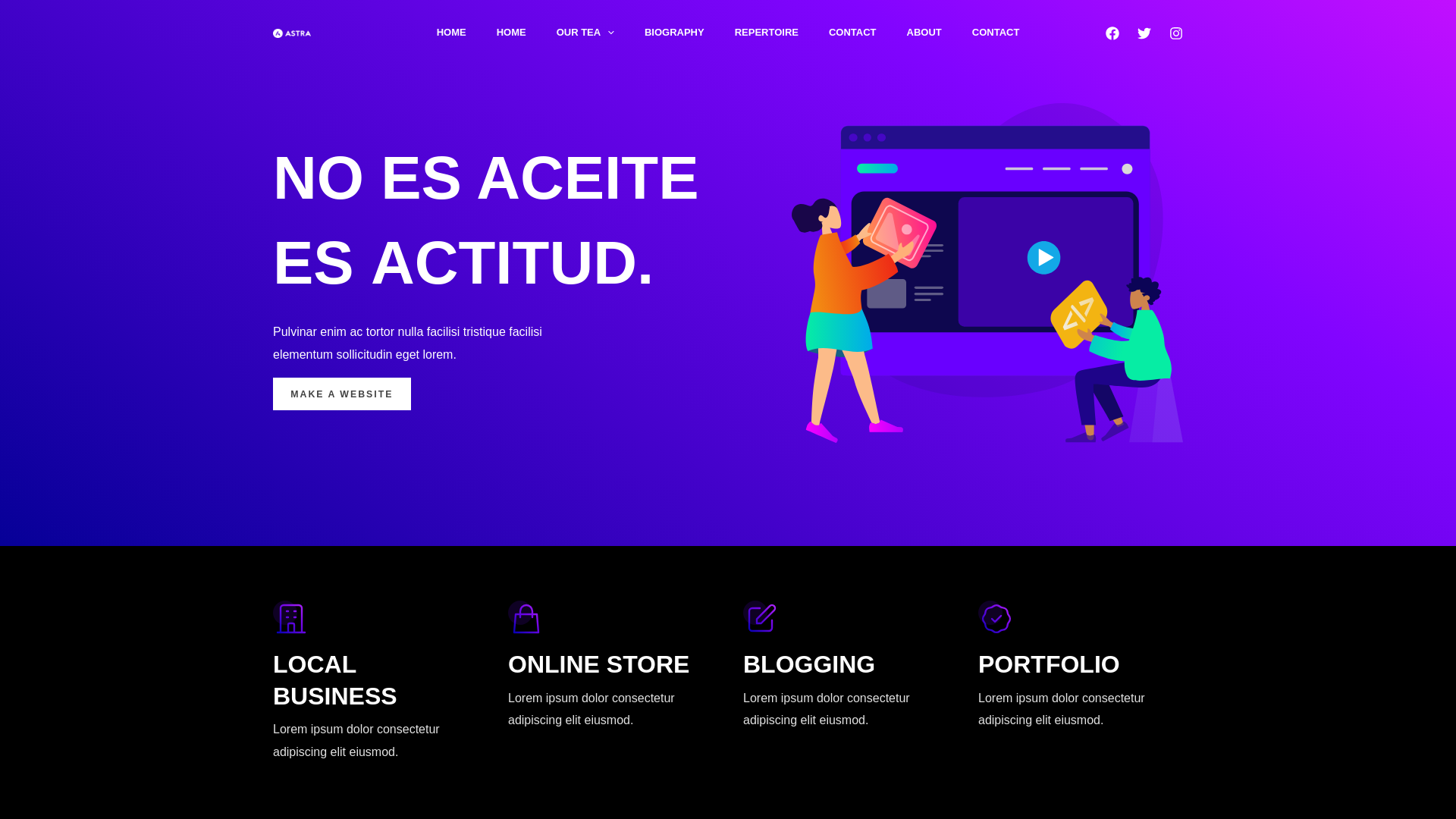 website screenshot of https://elparienteaove.com/