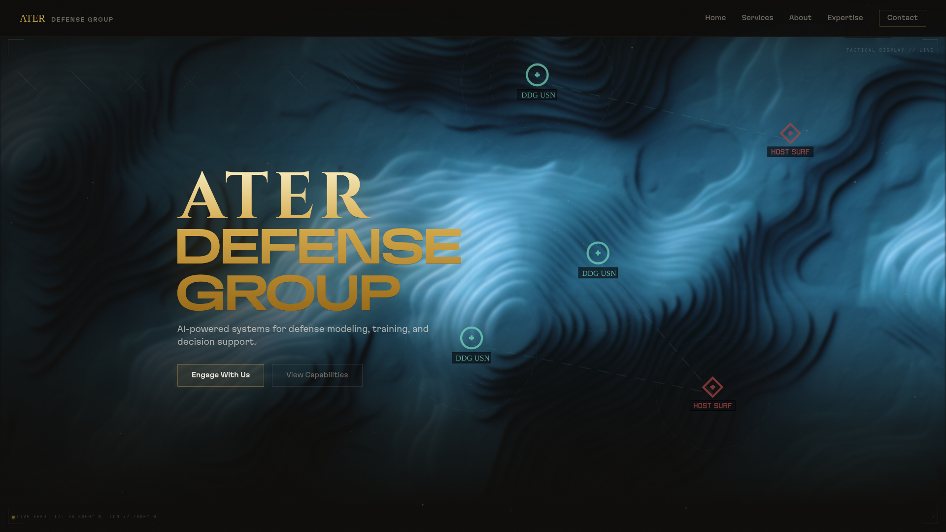 website screenshot of https://ater-site.pages.dev/