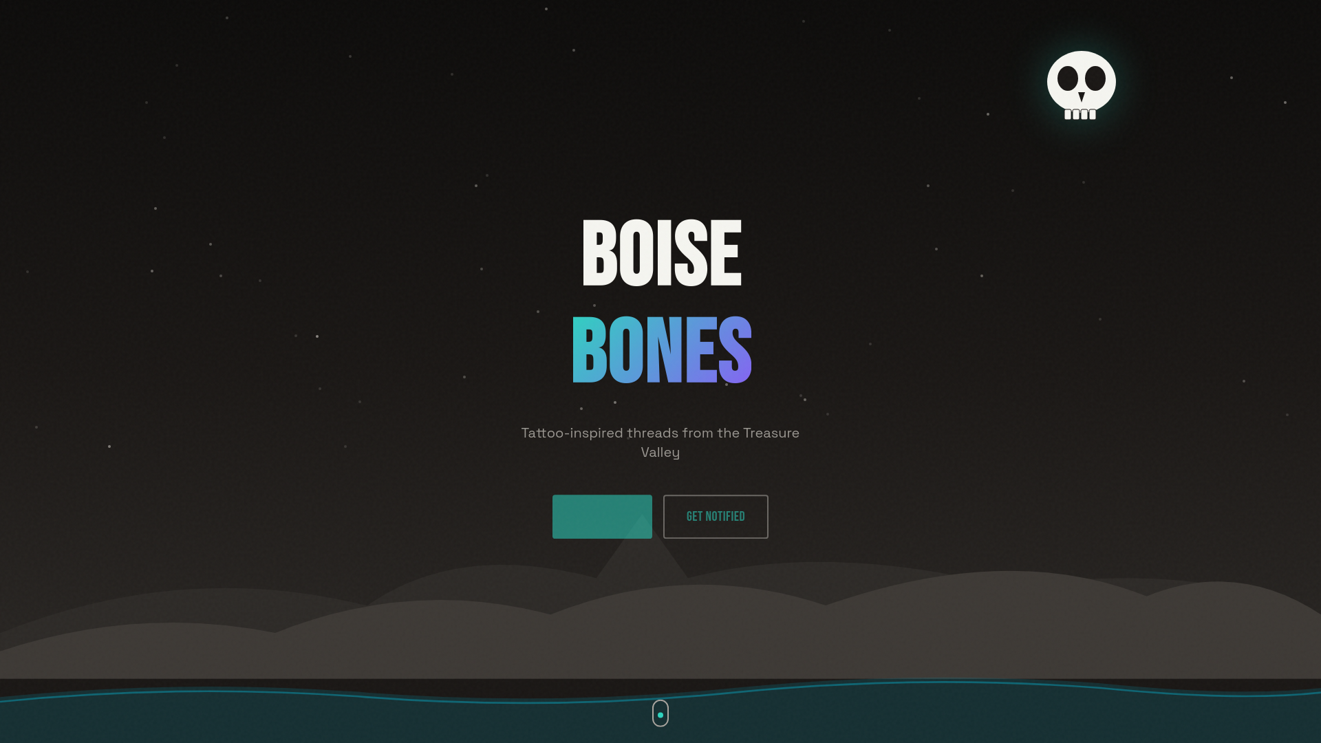 website screenshot of https://boisebones.com