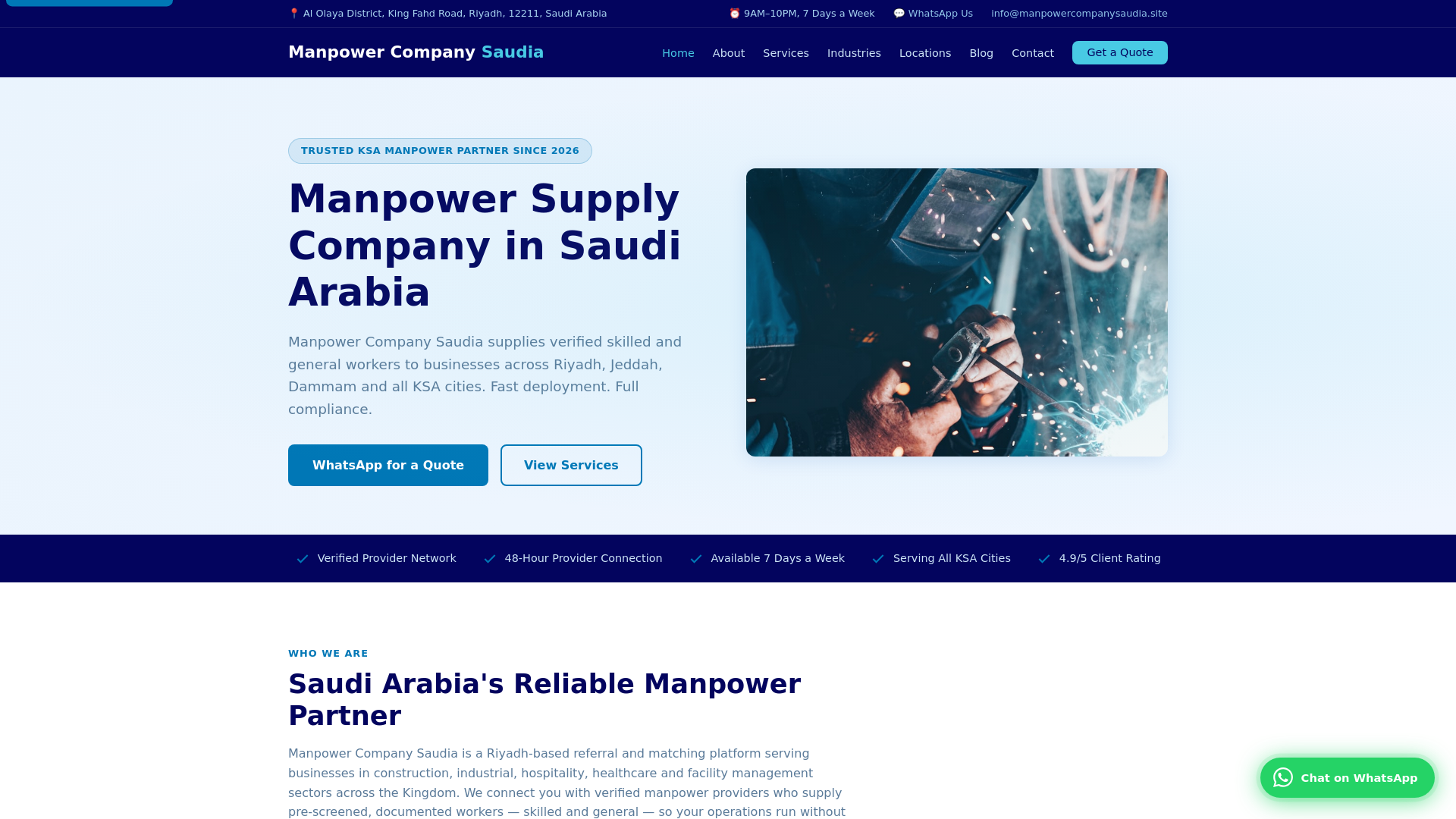 website screenshot of https://etemadmanpower.pages.dev/