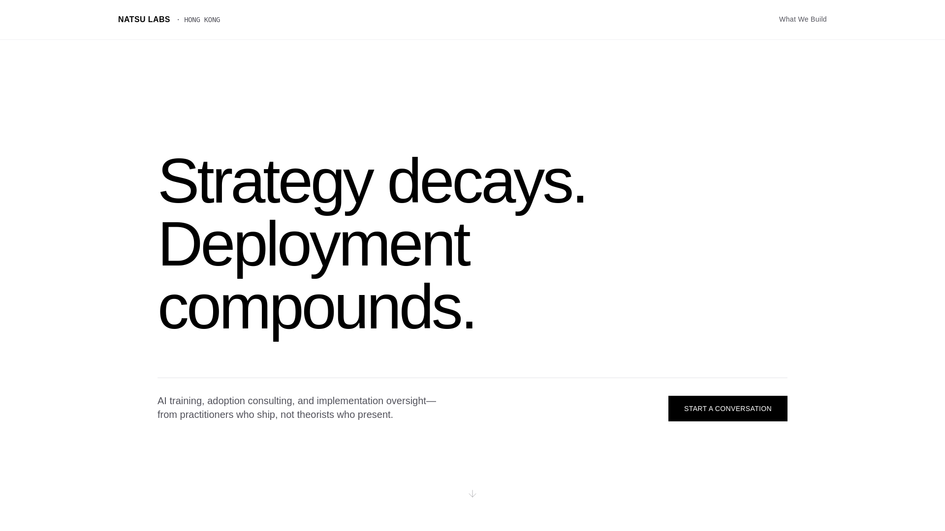 website screenshot of https://natsu-labs.pages.dev/