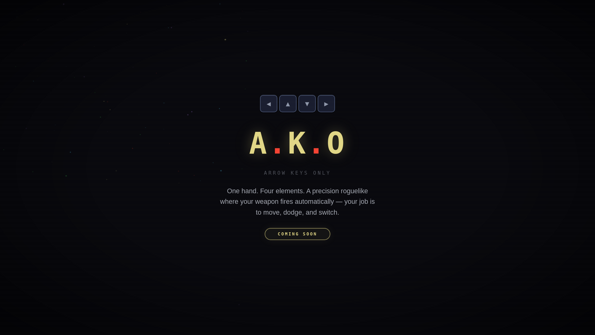website screenshot of https://arrowkeysonly-site.pages.dev/