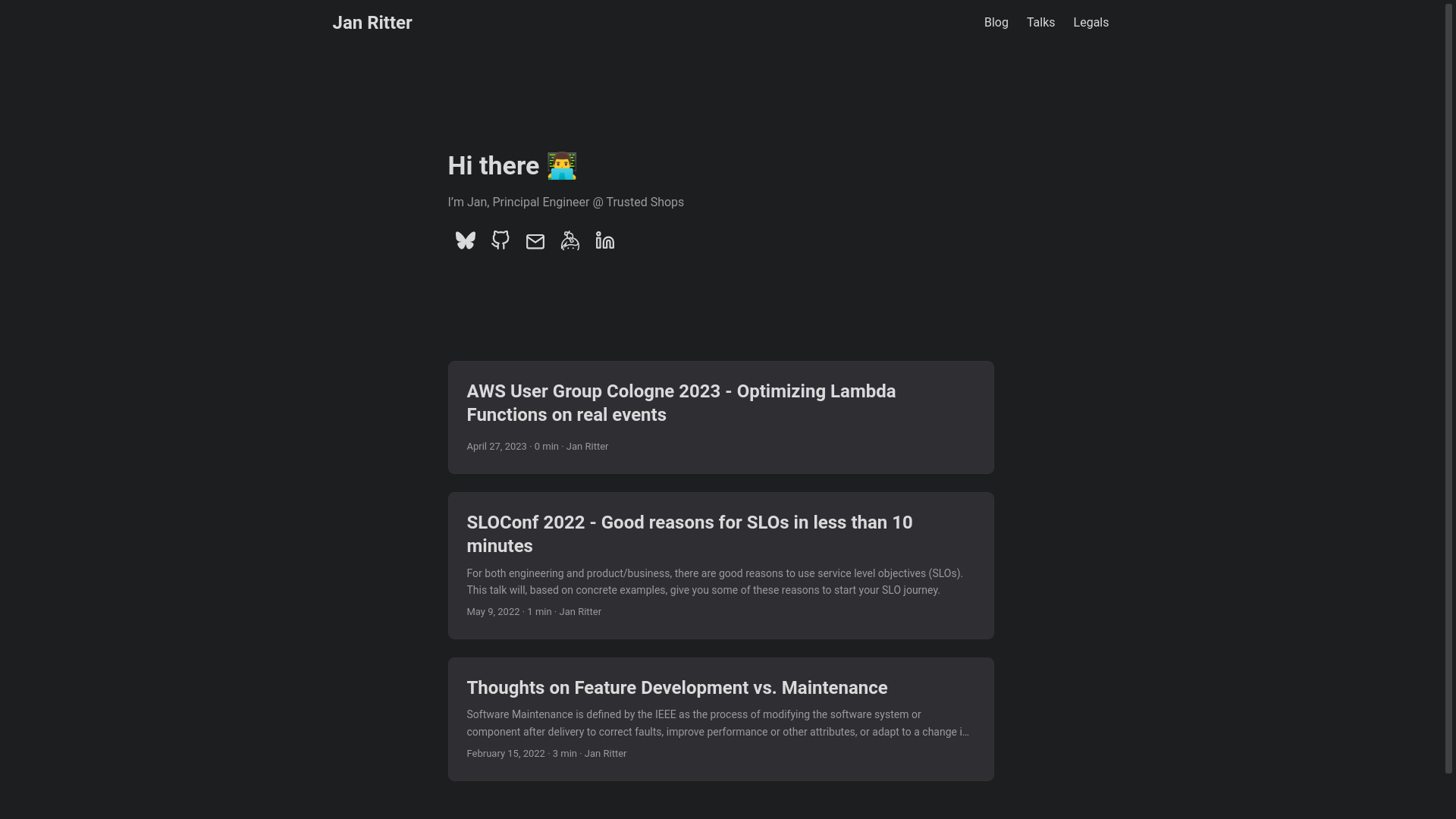website screenshot of https://janri.pages.dev/