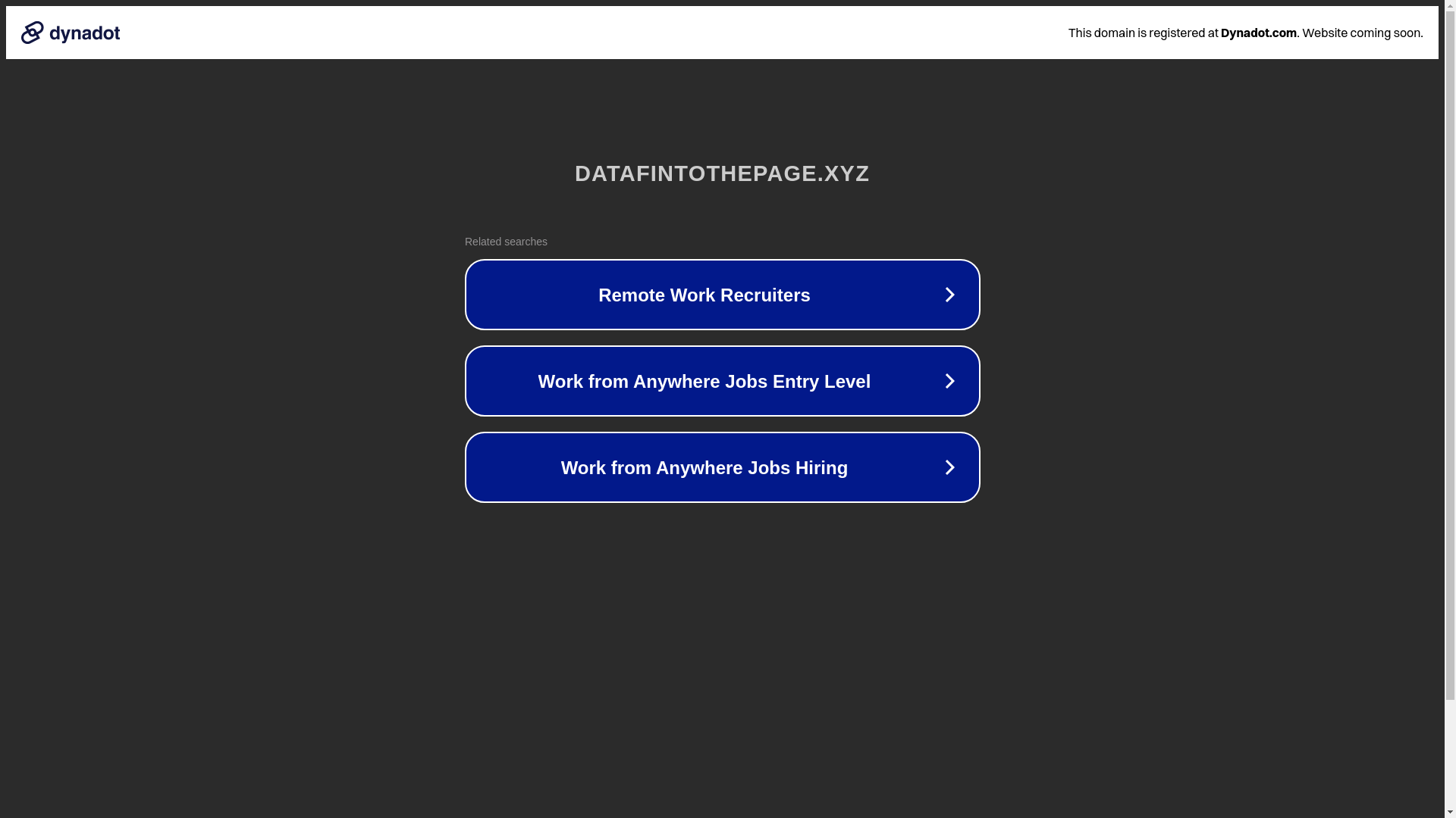 website screenshot of https://datafintothepage.xyz/