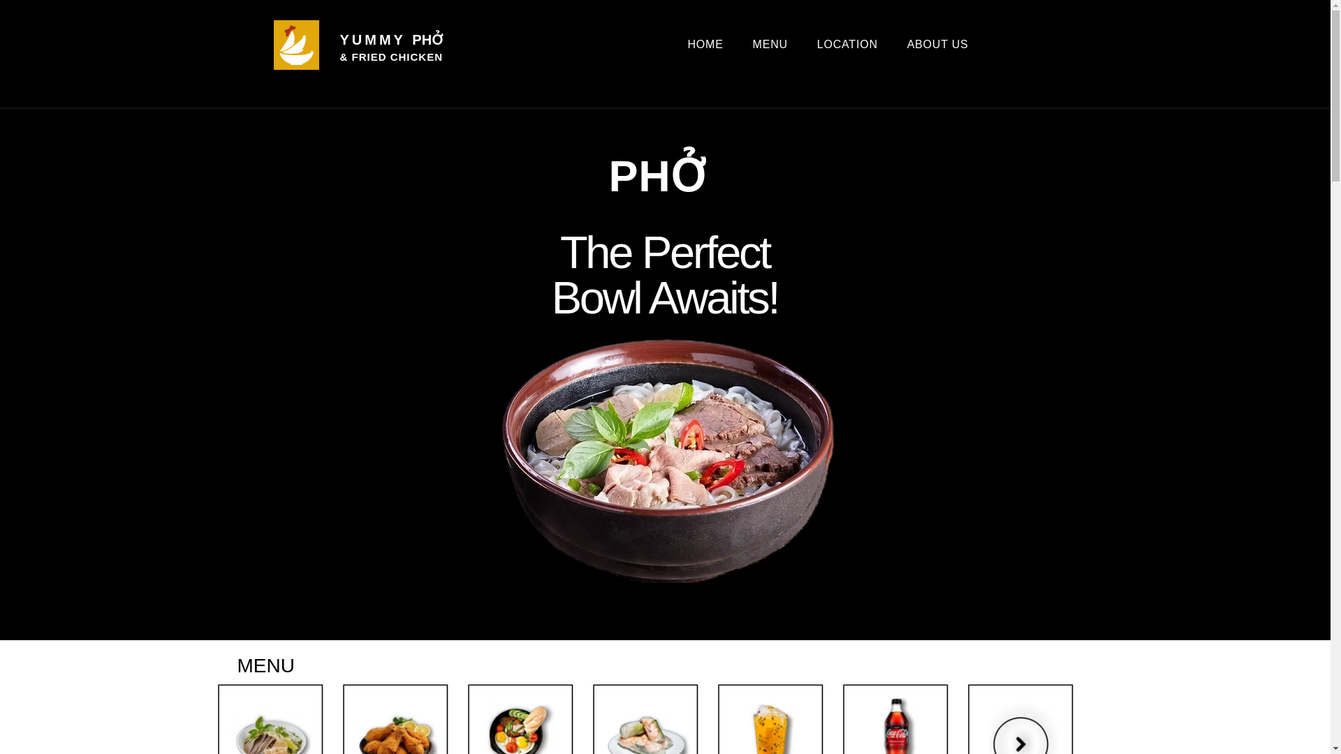 website screenshot of https://yummyphonola.com/