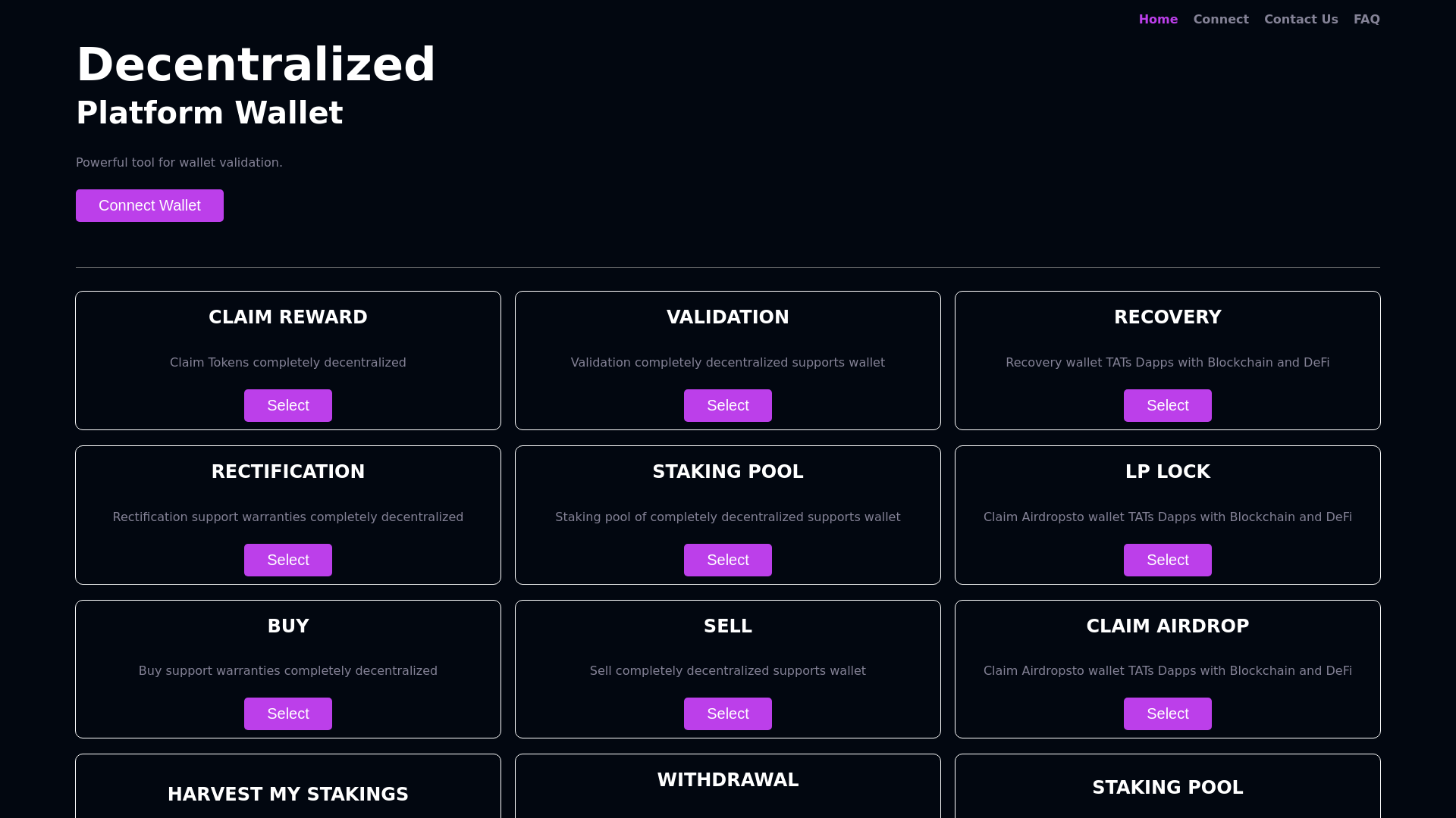 website screenshot of https://the7wandererrewardbonus.pages.dev/