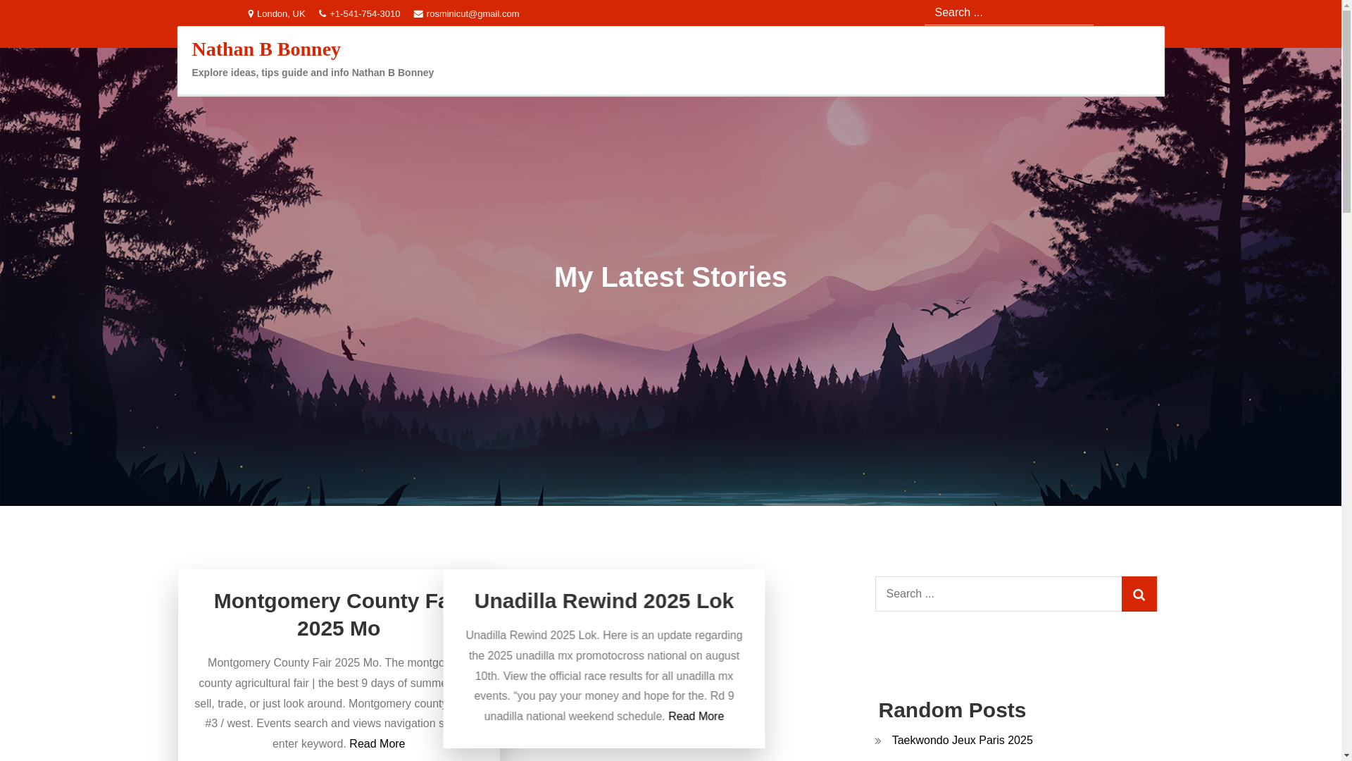 website screenshot of https://nathanbbonney.pages.dev/