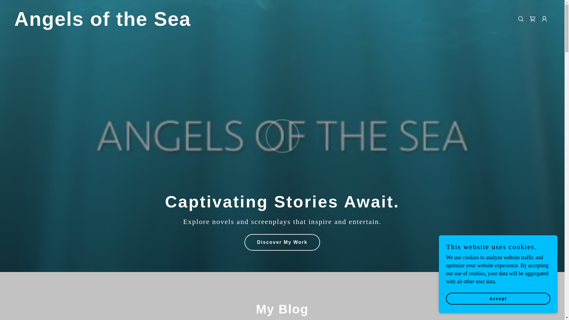 website screenshot of https://theangelsofthesea.com/