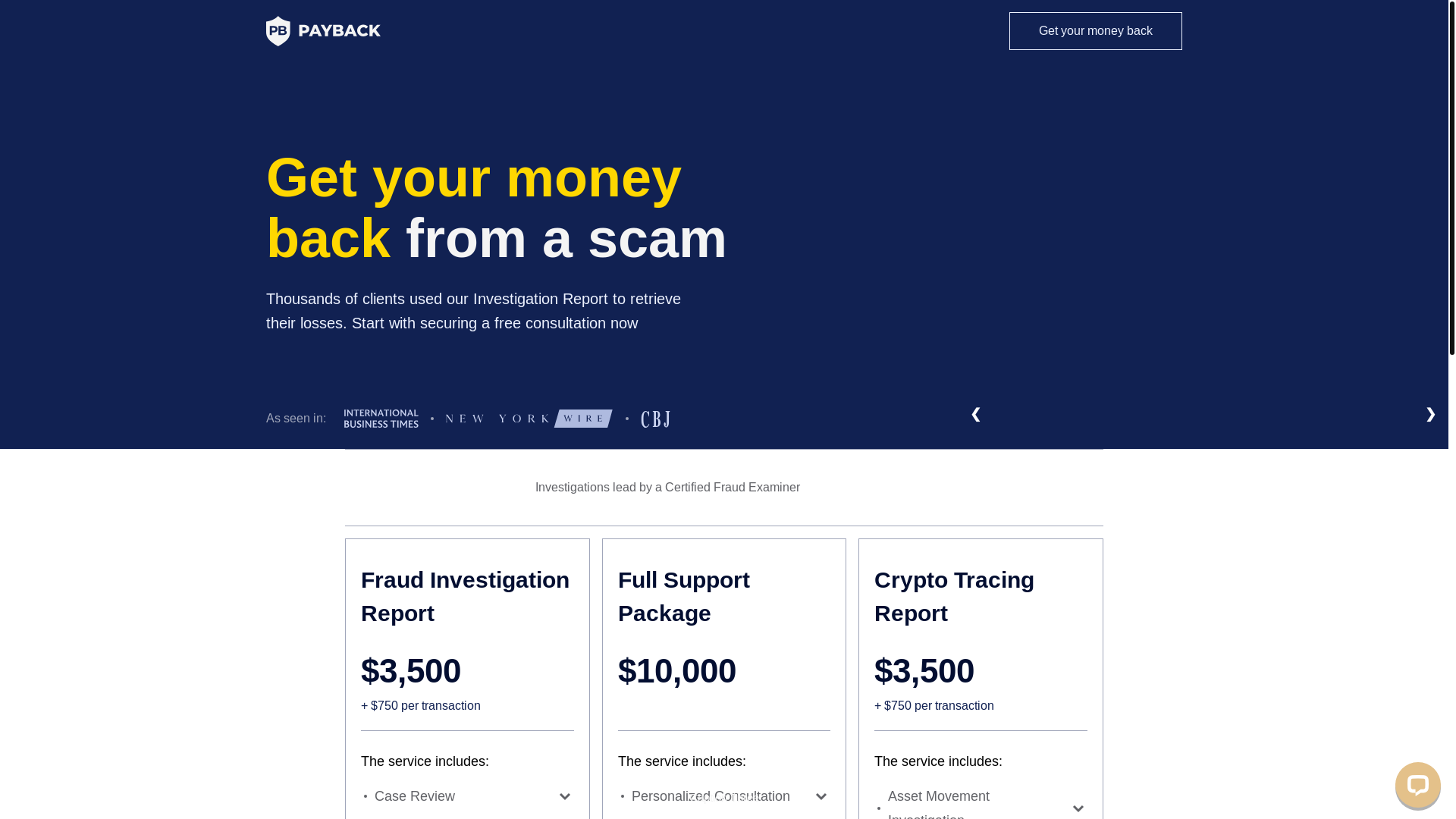 website screenshot of https://payback-5ko.pages.dev/