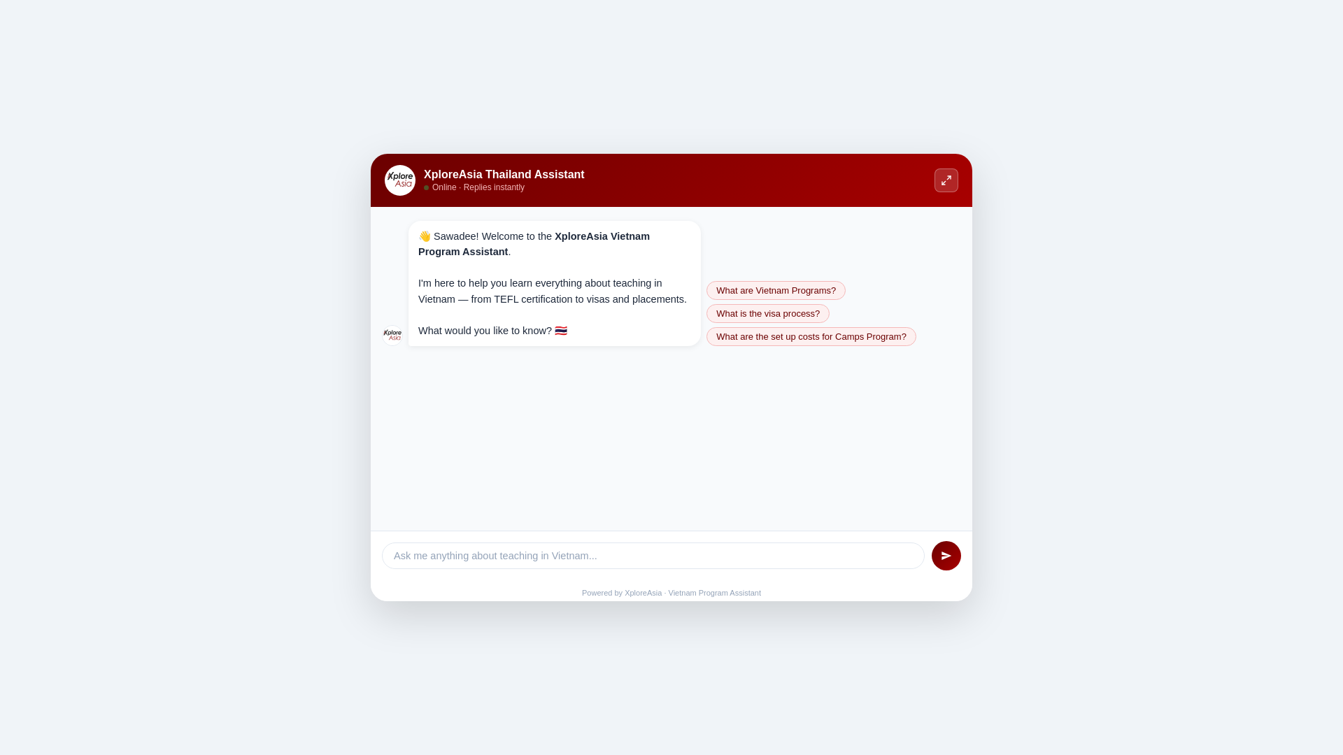 website screenshot of https://xa-vietnam.pages.dev/