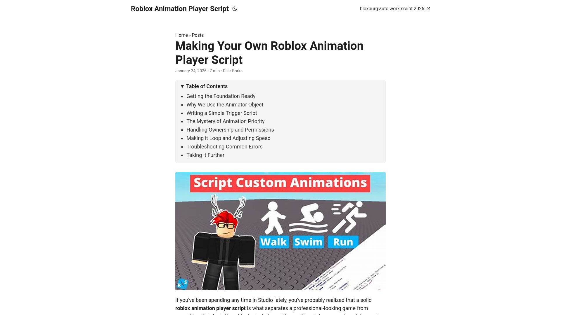 website screenshot of https://roblox-animation-player-script.pages.dev/