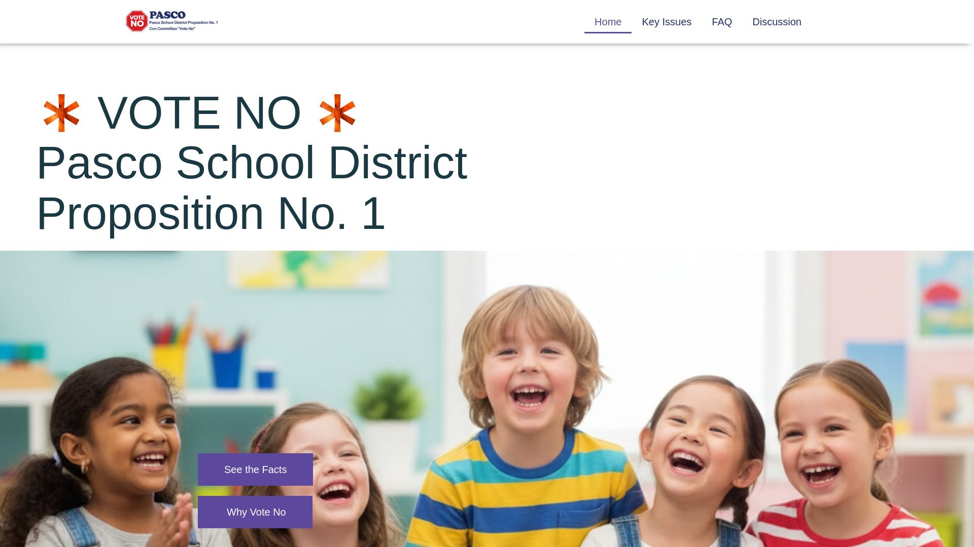 website screenshot of https://pascoprop1.com/