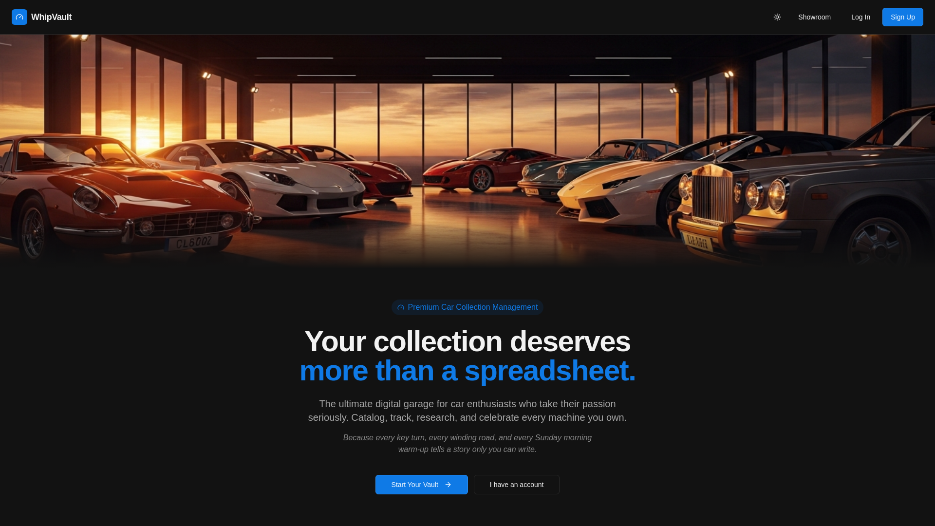 website screenshot of https://whipvault.net/